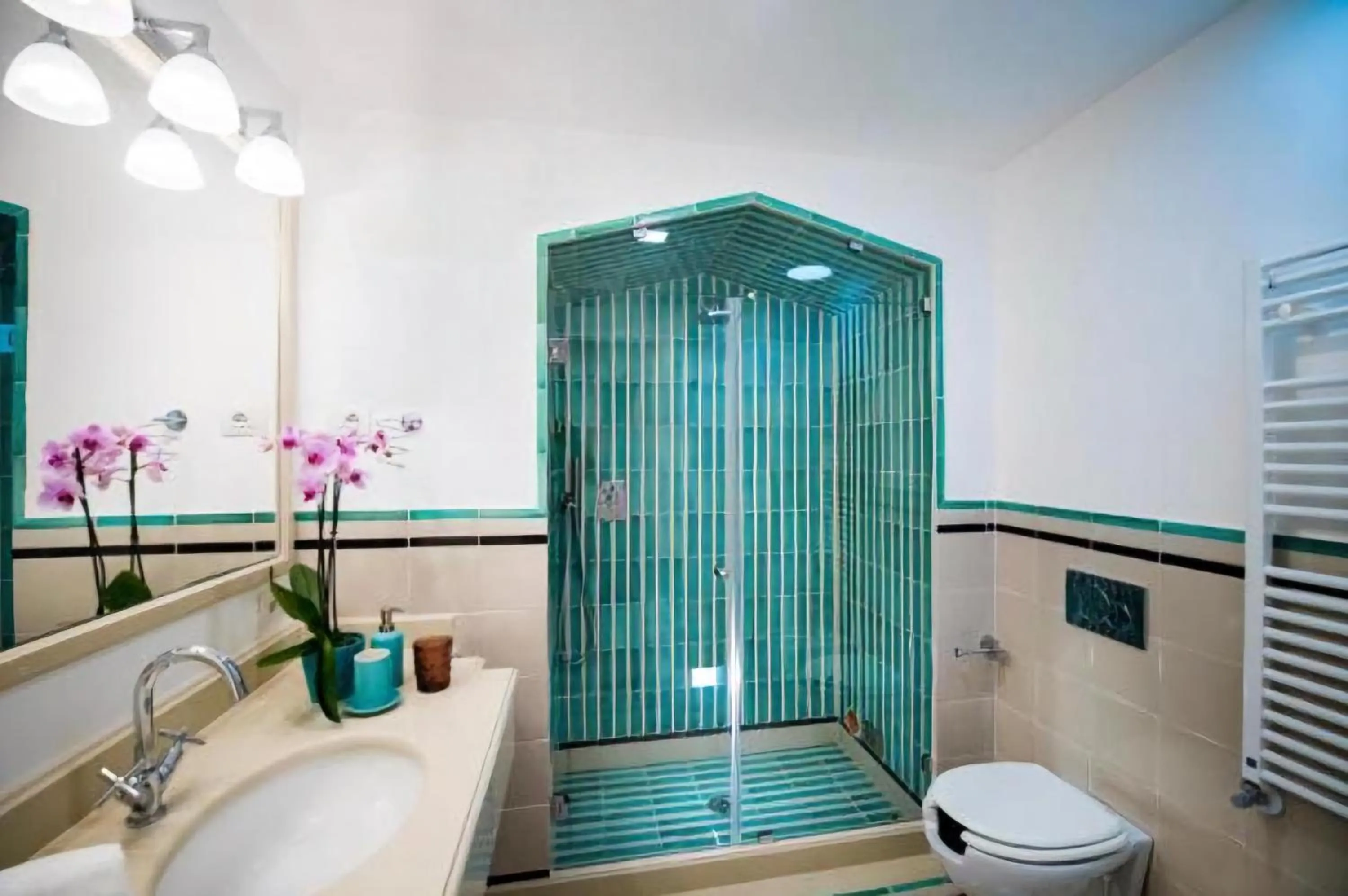 Bathroom in Hotel Punta Regina