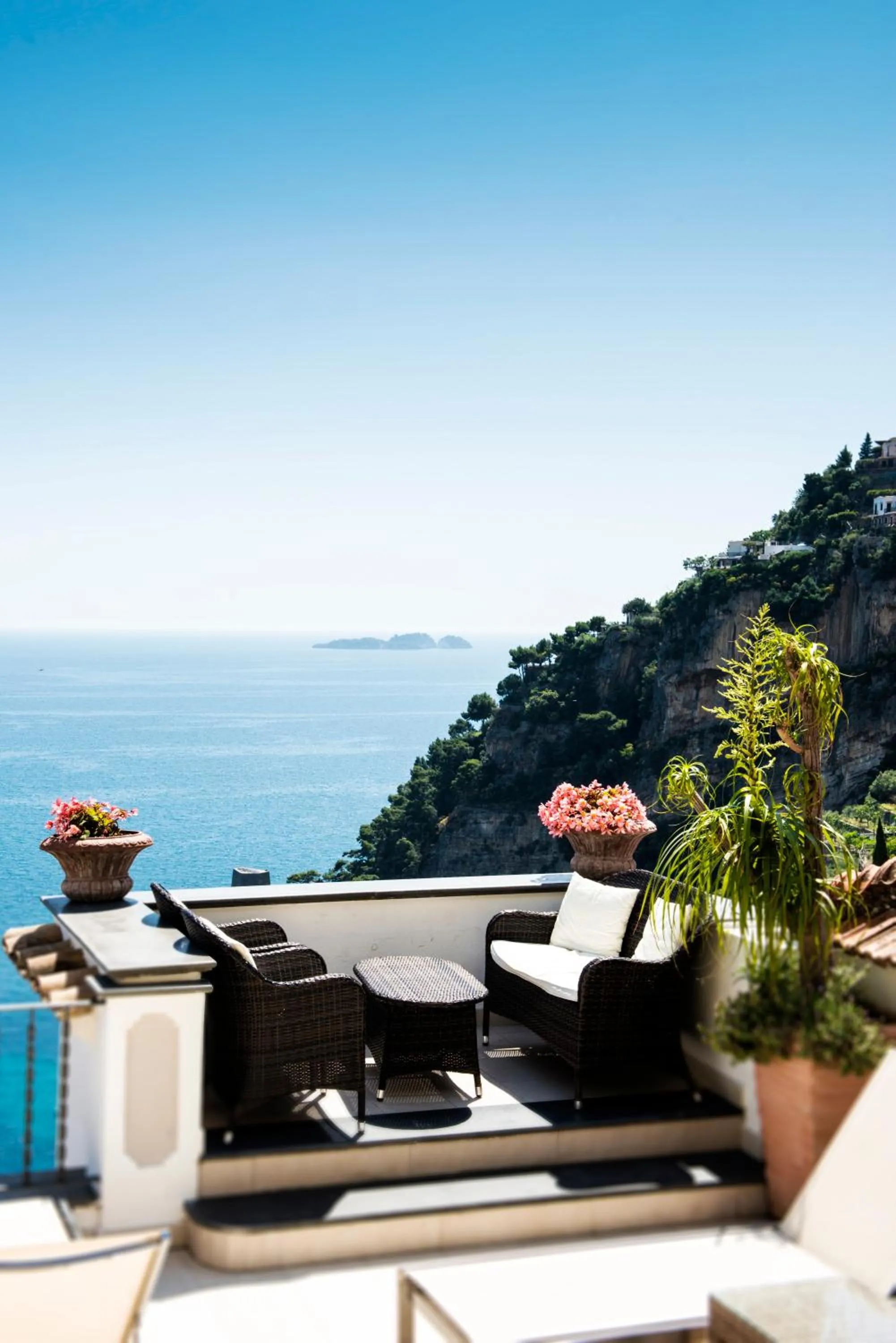 Balcony/Terrace in Hotel Punta Regina