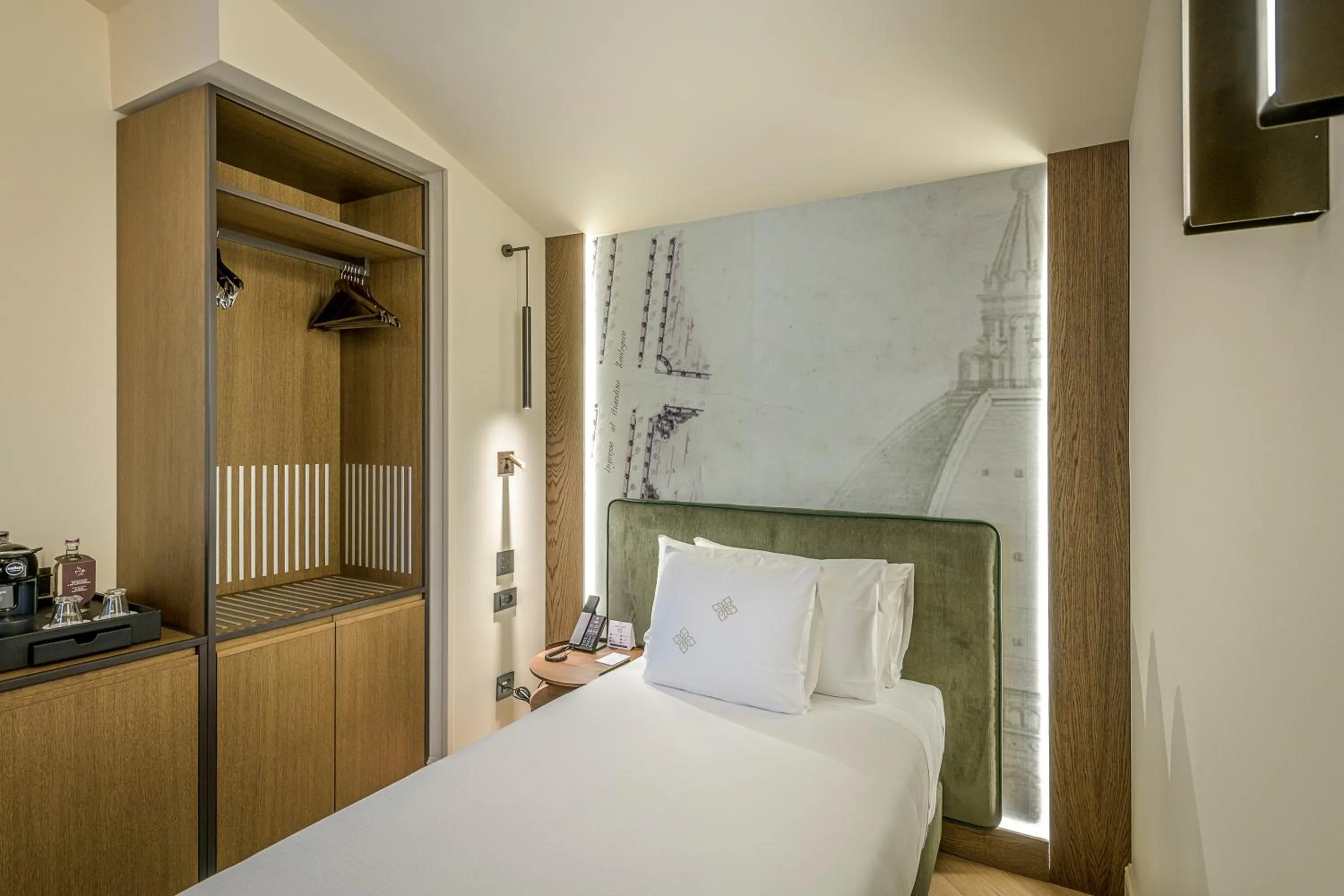 Bed in Palazzo Montebello