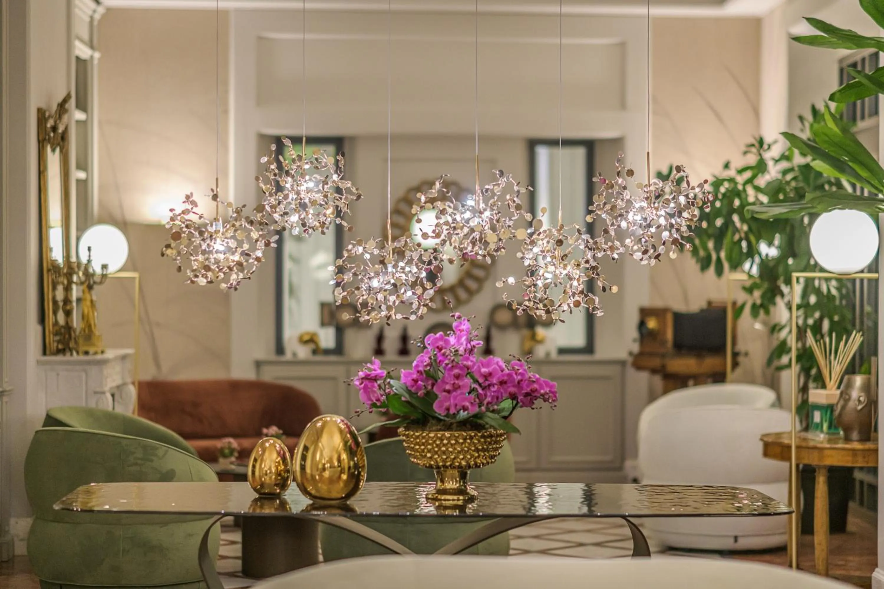 Decorative detail in Palazzo Montebello