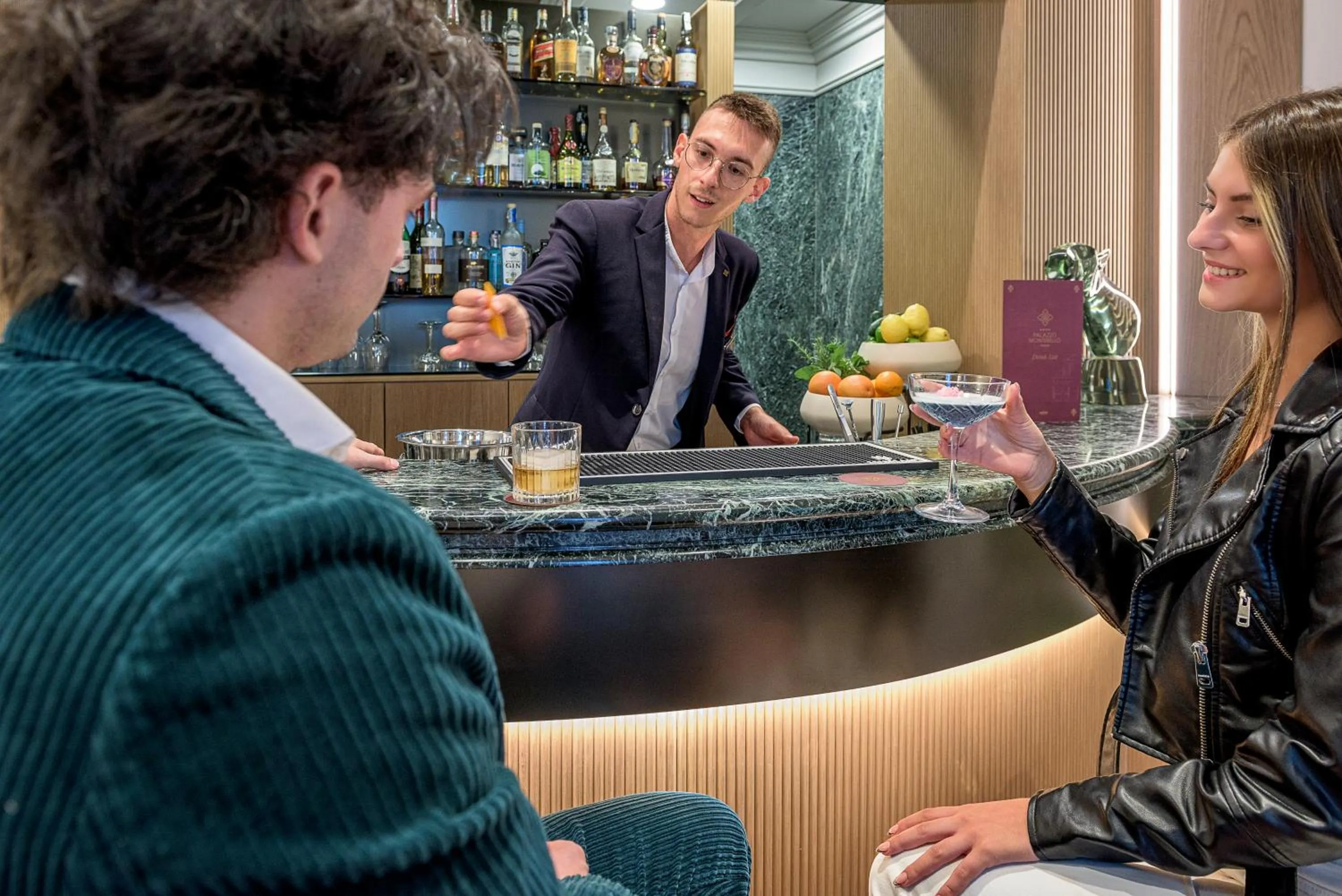 Lounge or bar in Palazzo Montebello