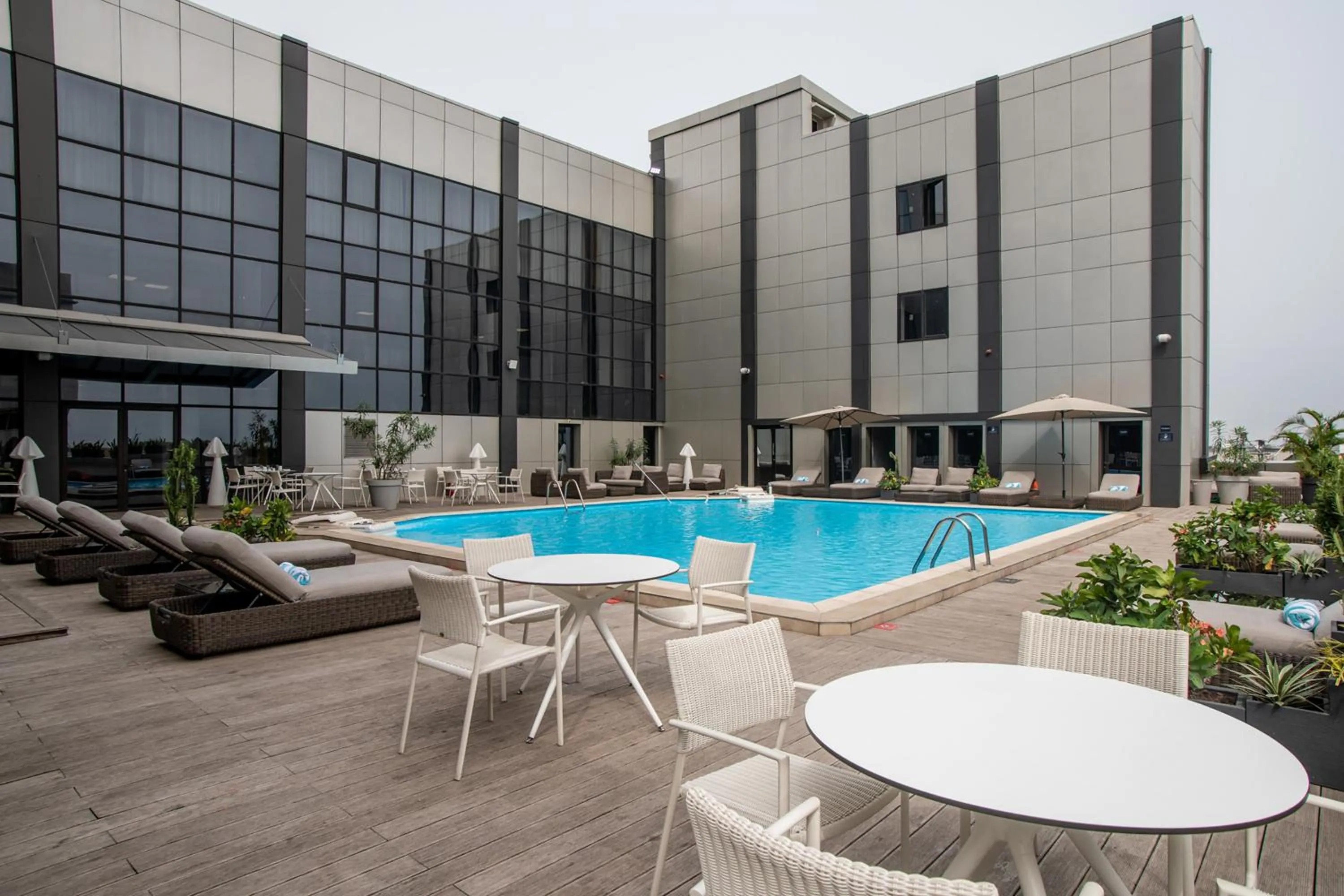 Swimming pool in Krystal Palace Douala