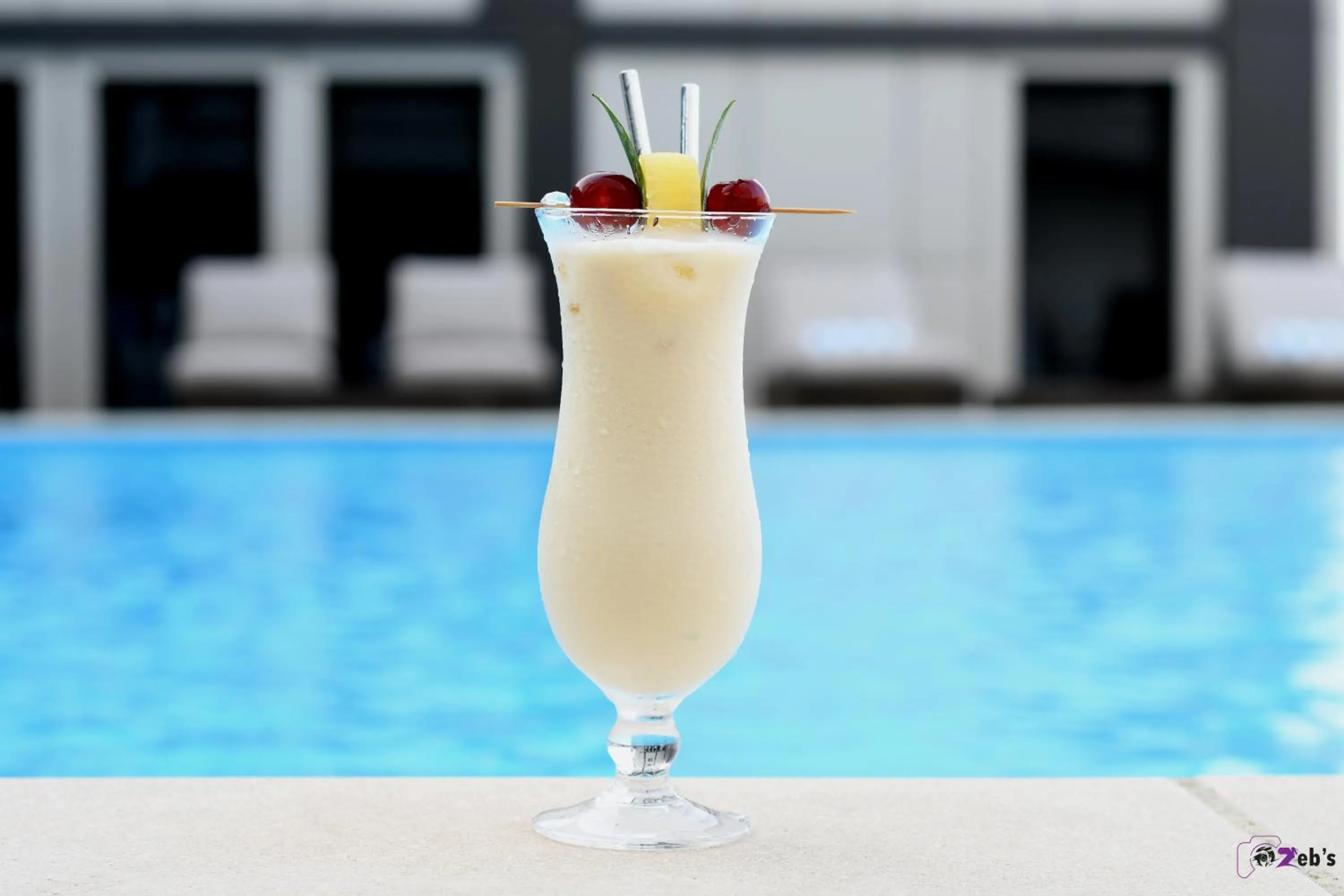 Pool view in Krystal Palace Douala