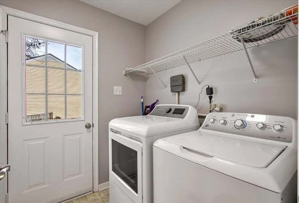 laundry in Charming 3-Bedroom Home in Heart of Ashland