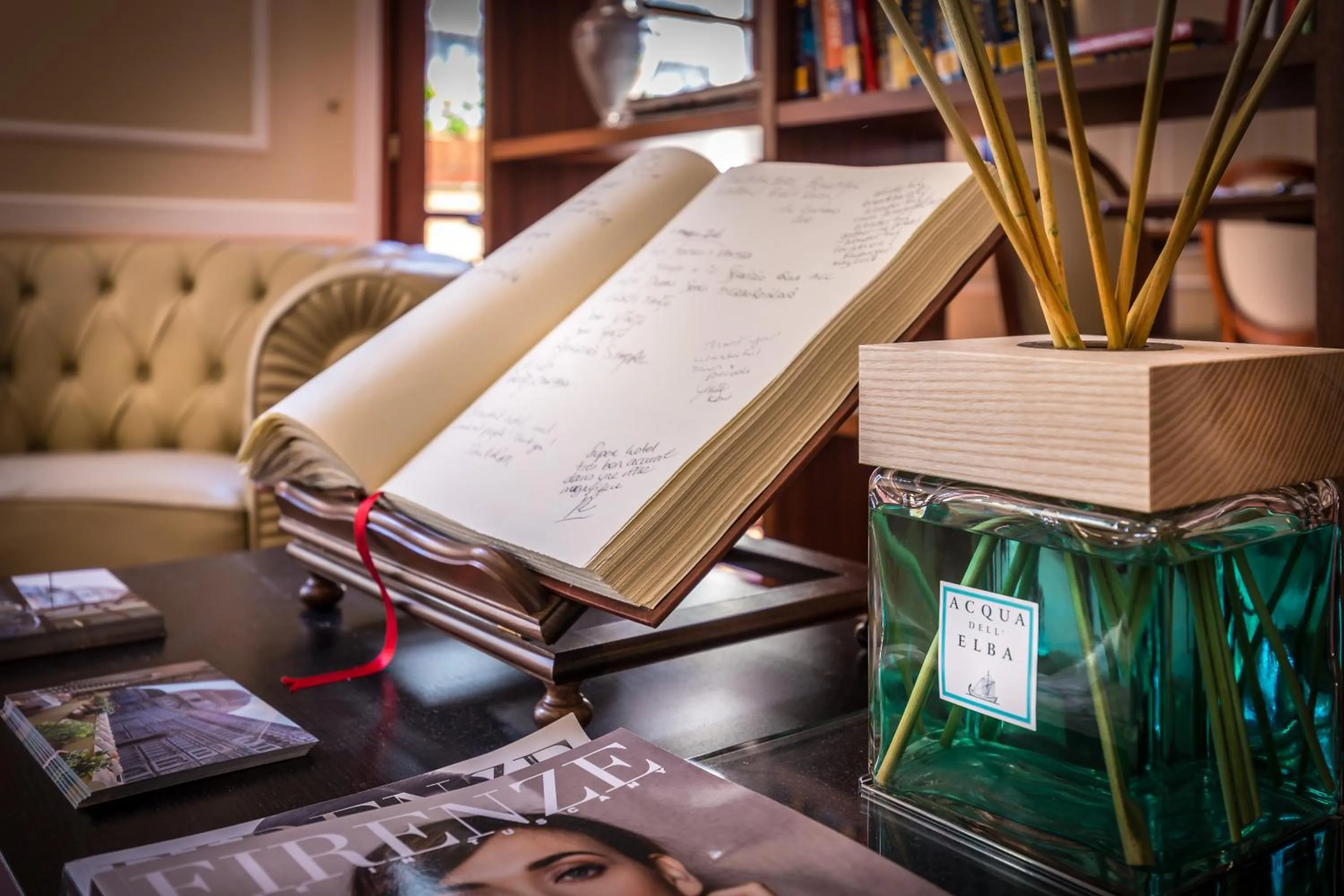 Lobby or reception in Hotel Duomo Firenze