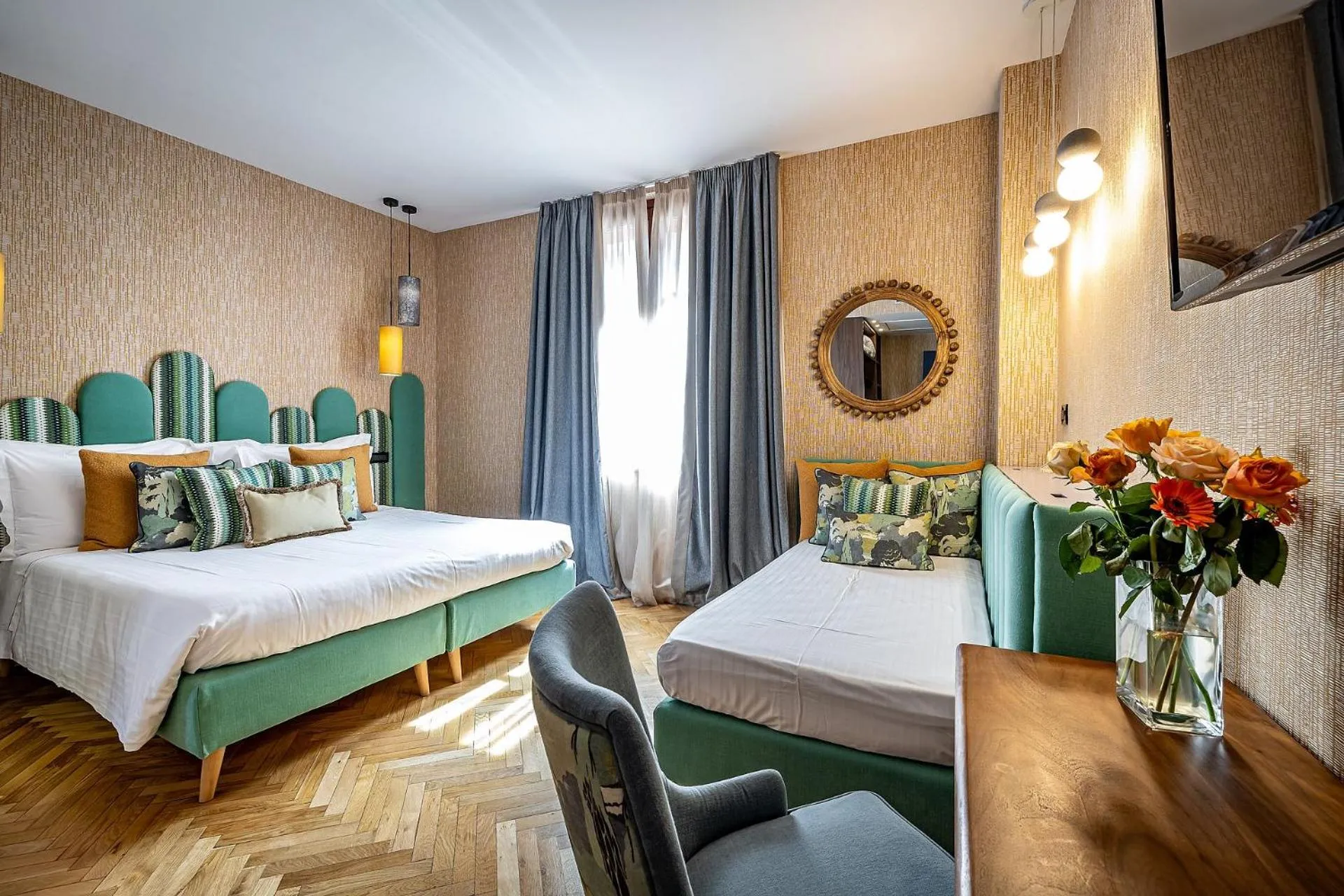 Bed in Hotel Duomo Firenze