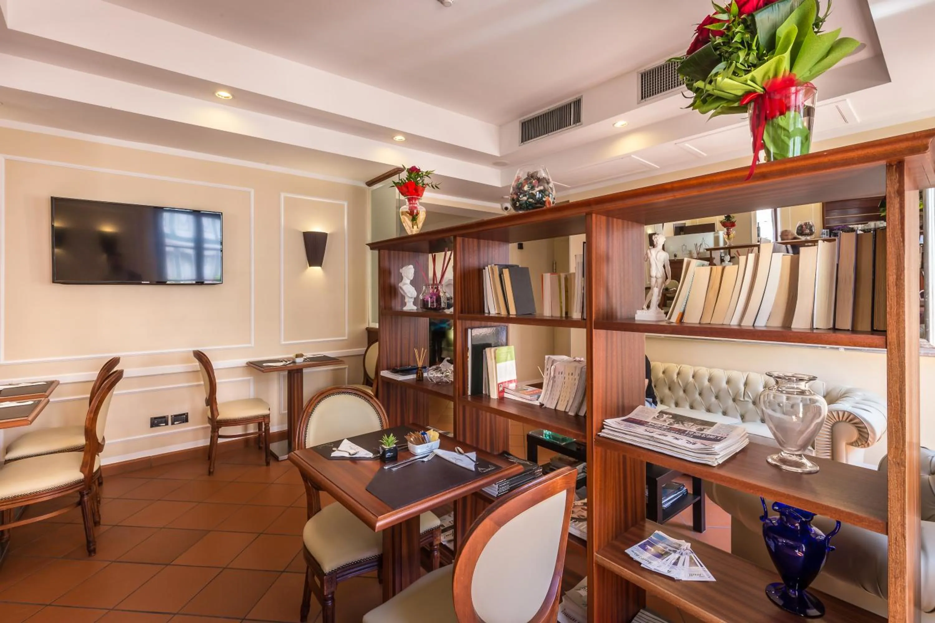 Lobby or reception in Hotel Duomo Firenze