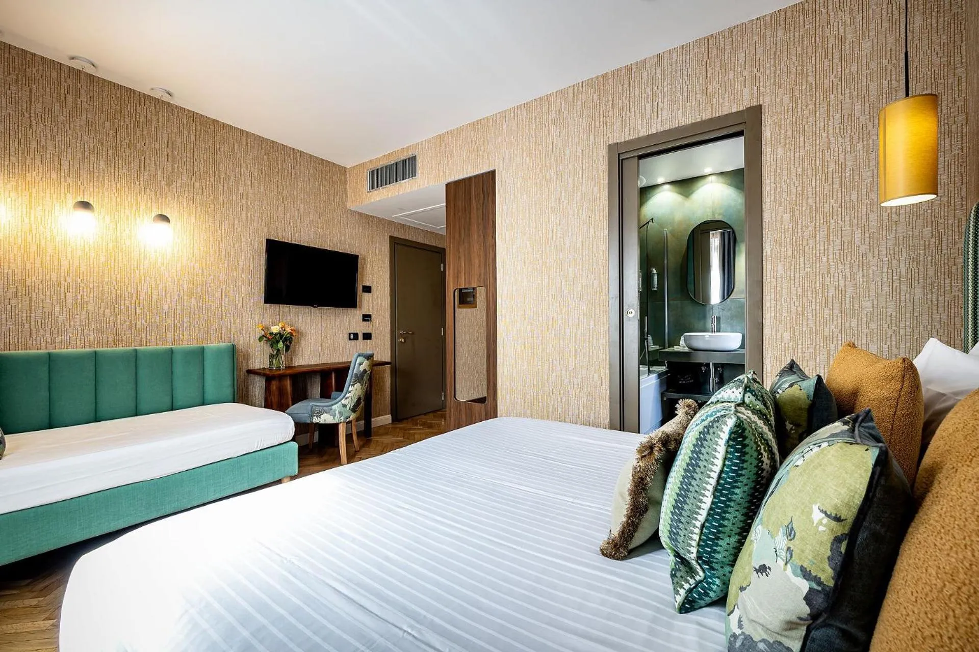 Bed in Hotel Duomo Firenze