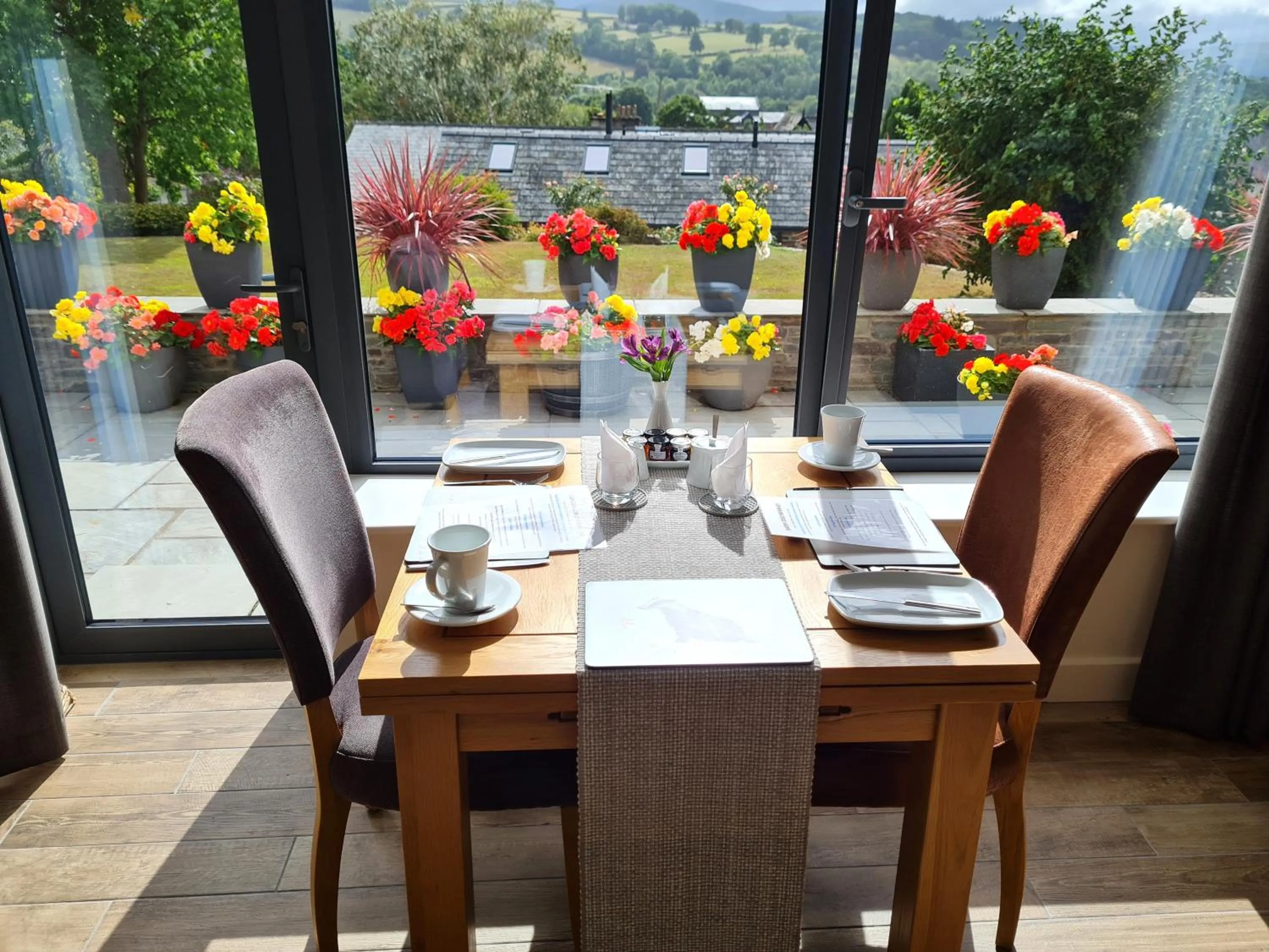 Breakfast in Camden Lodge B&B and Cottage Brecon