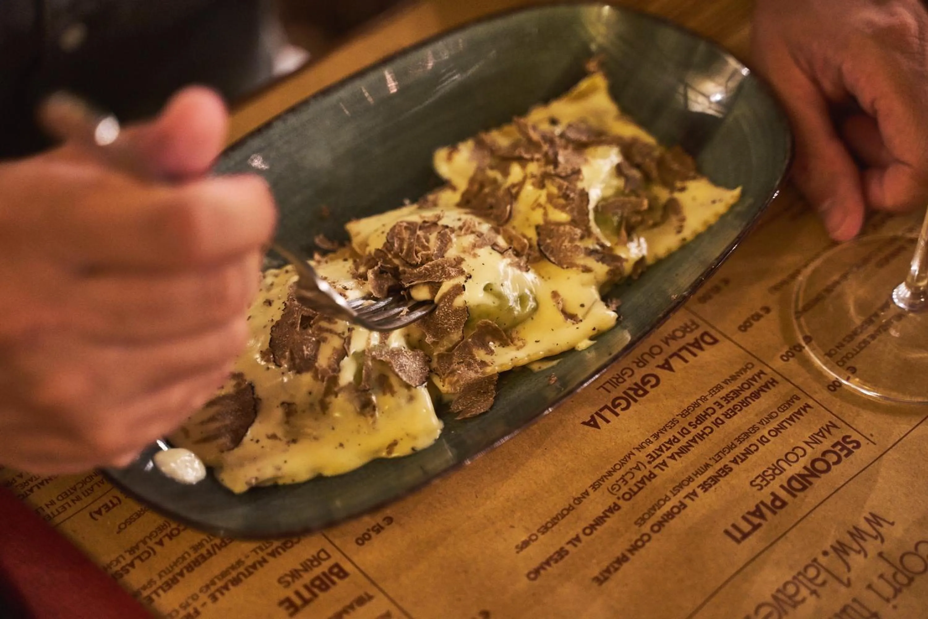 Food close-up in Hotel Villa Il Patriarca