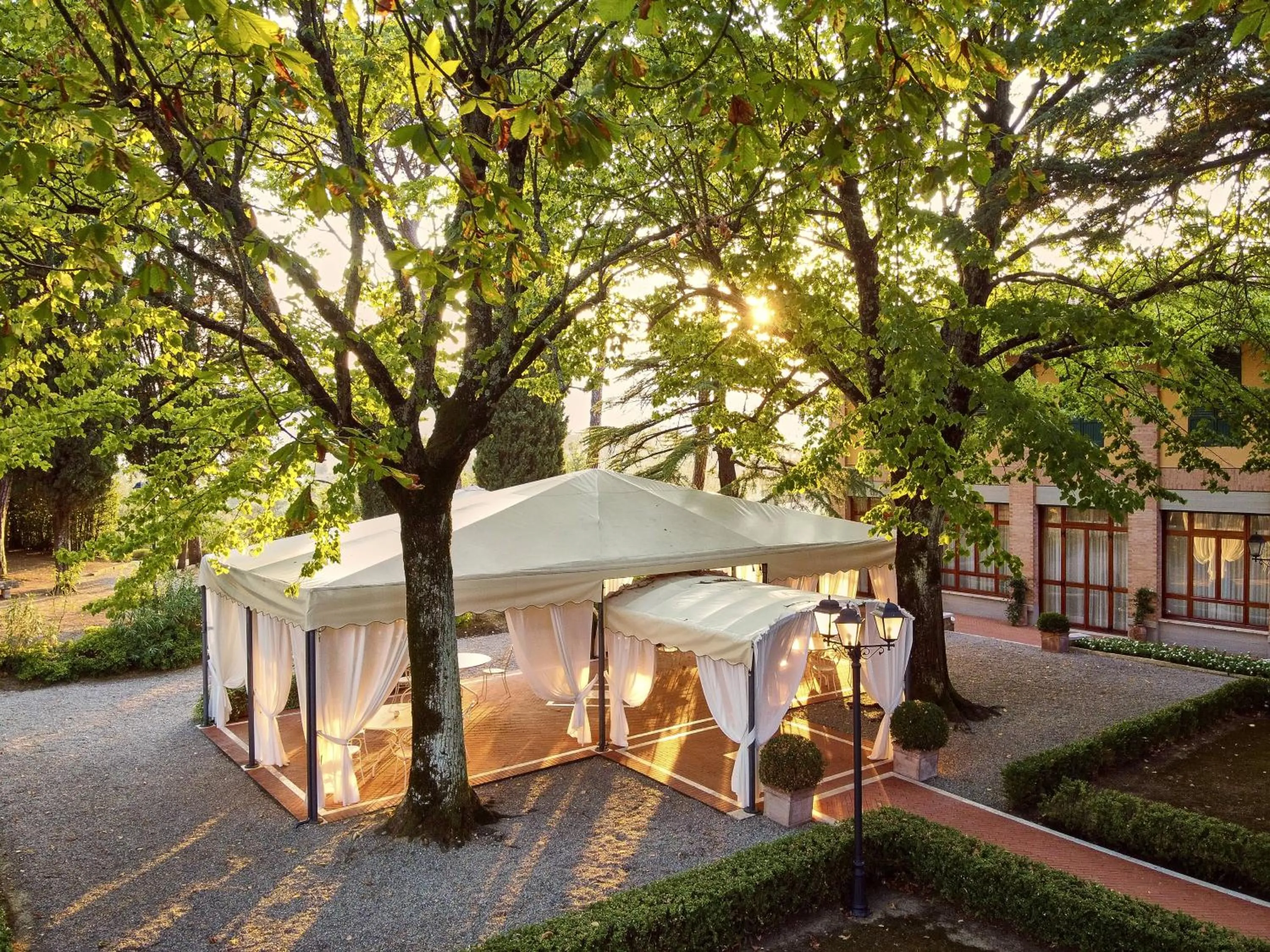 Patio in Hotel Villa Il Patriarca