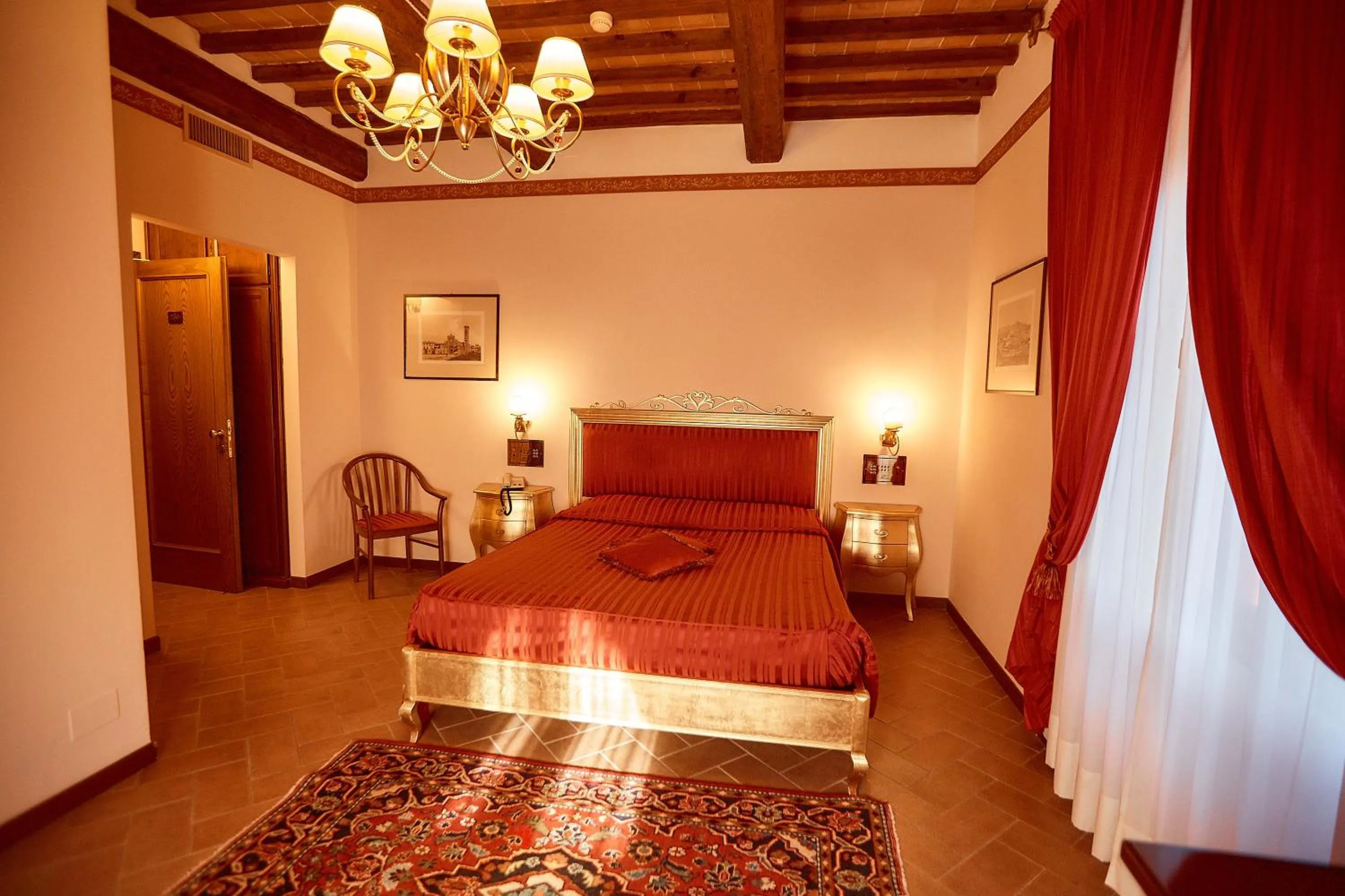 Bed in Hotel Villa Il Patriarca