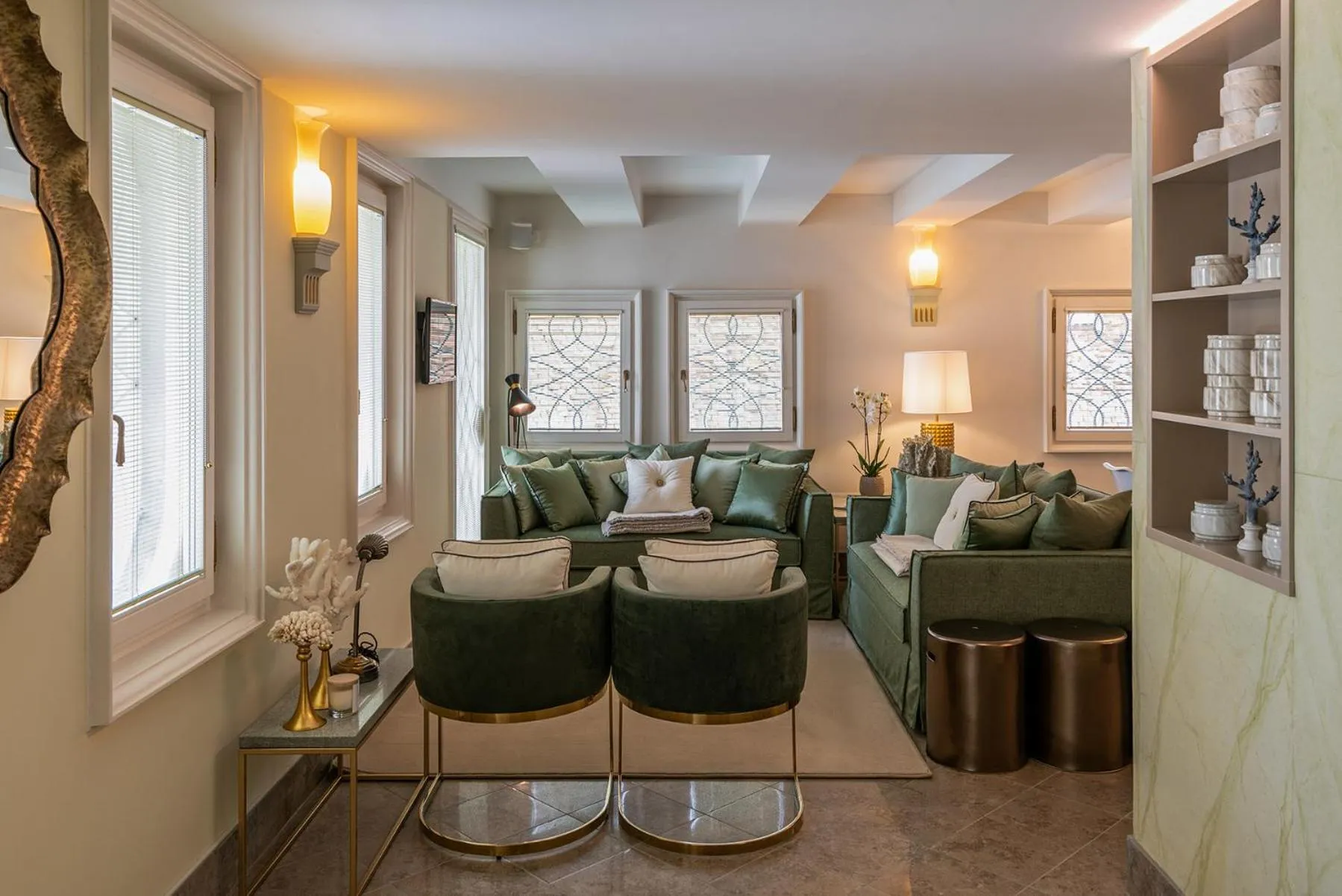 Living room in Ca Maria Adele