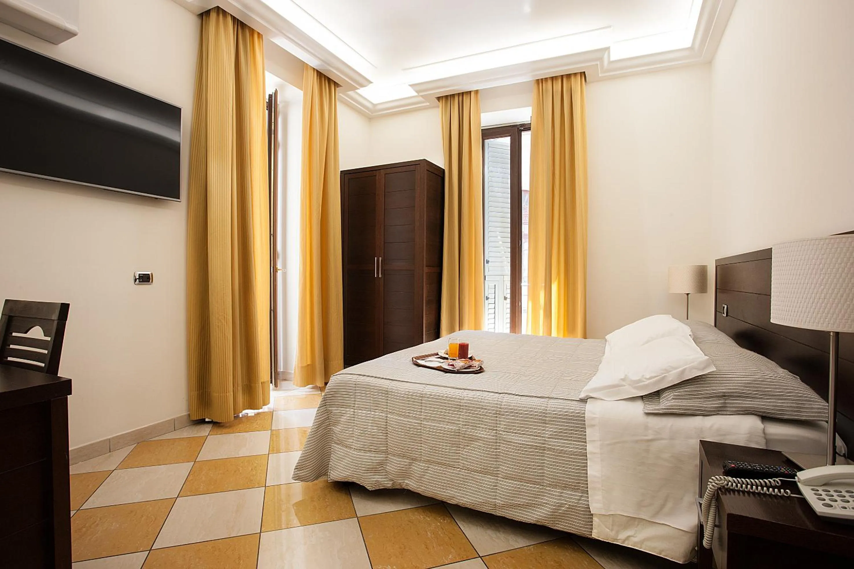 Bed in Albergo del Golfo