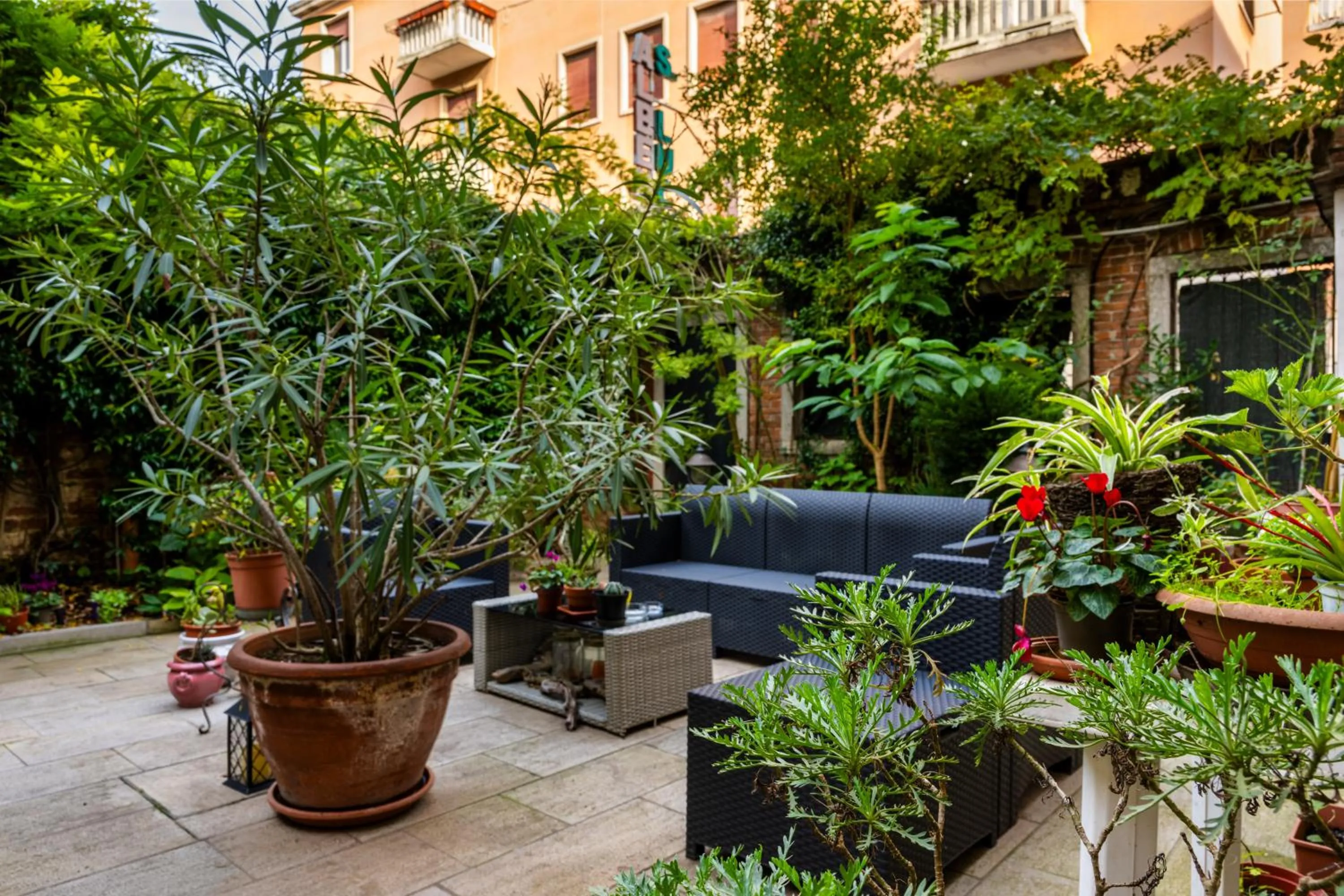 Garden in Hotel Il Mercante di Venezia