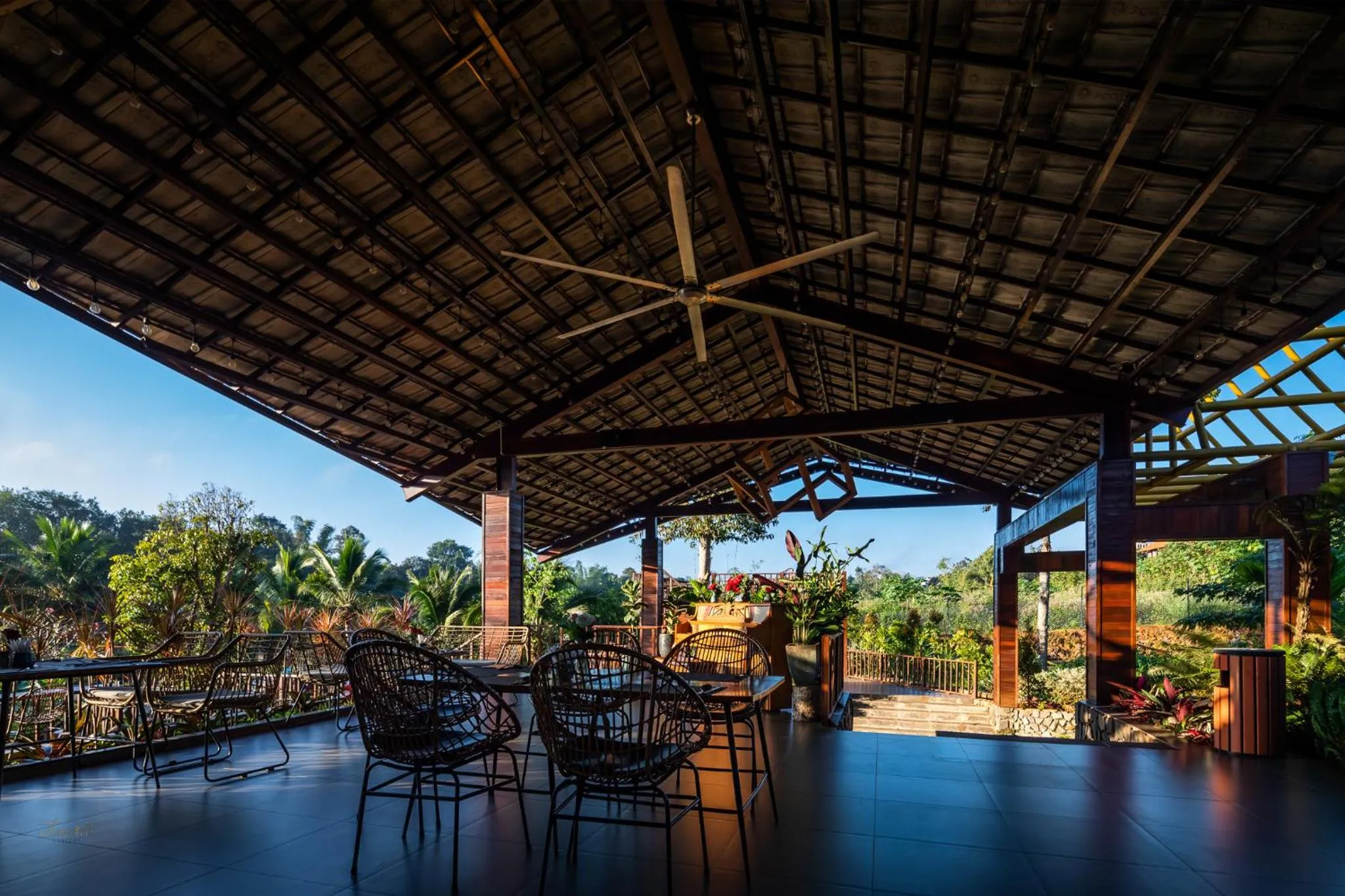 Patio in Hami Garden - Authentic & Natural Resort