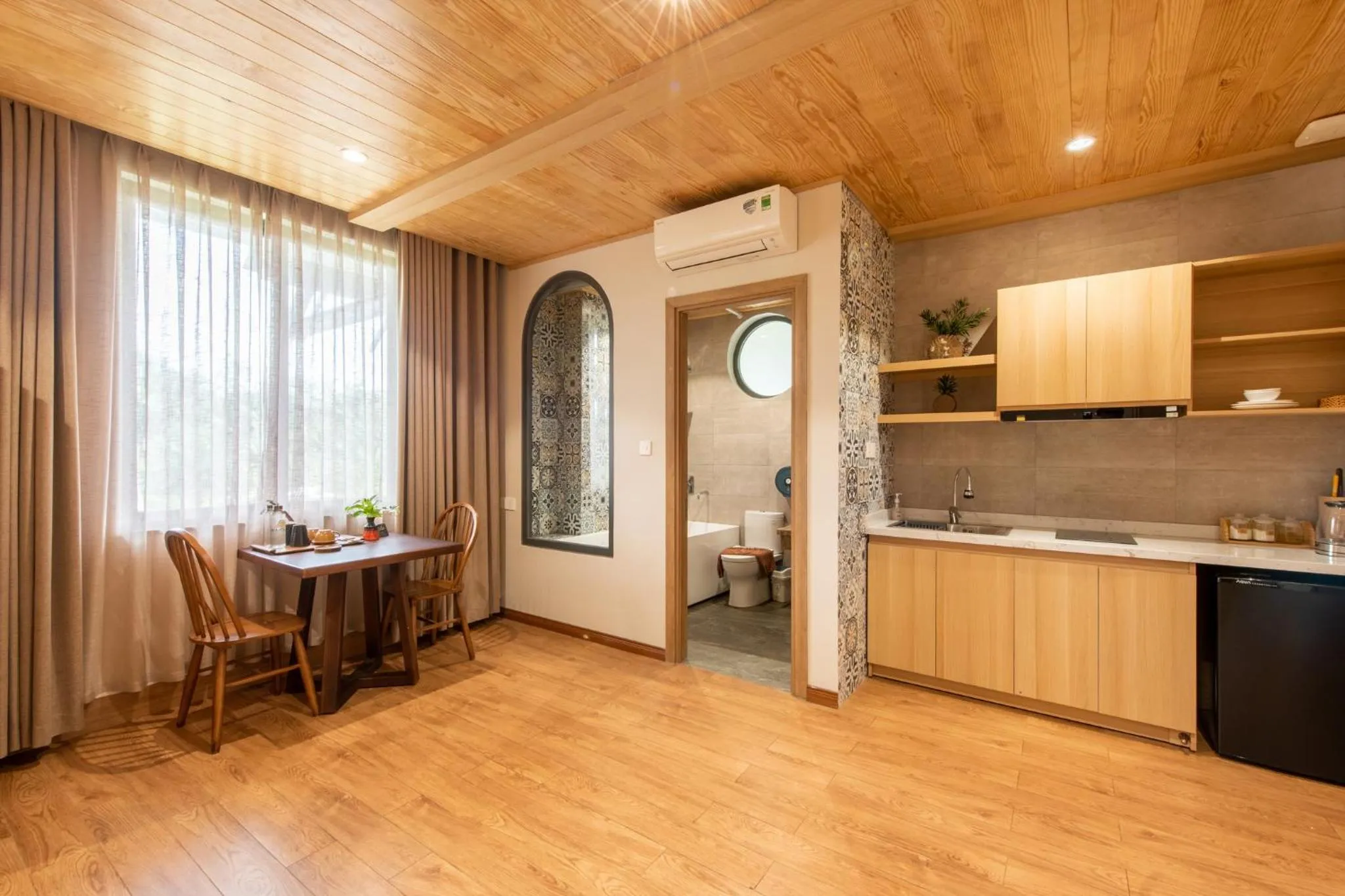 Kitchen or kitchenette in Hami Garden - Authentic & Natural Resort