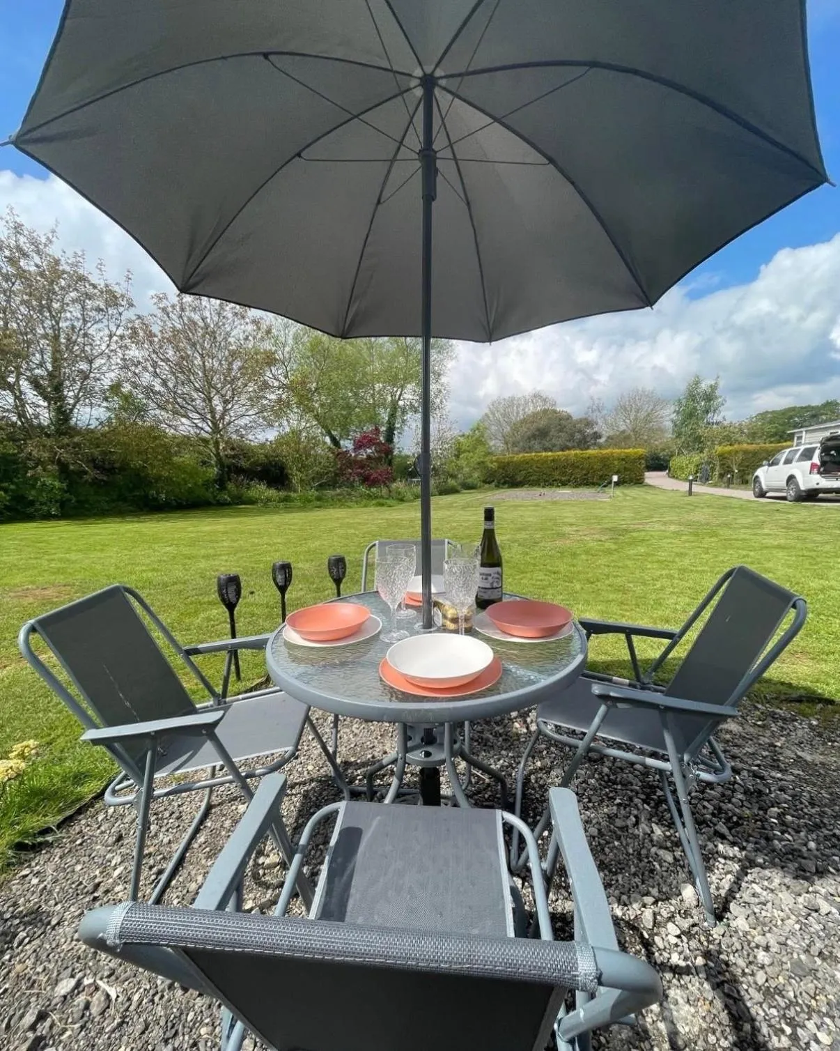 Patio in The Old Inn Retreat