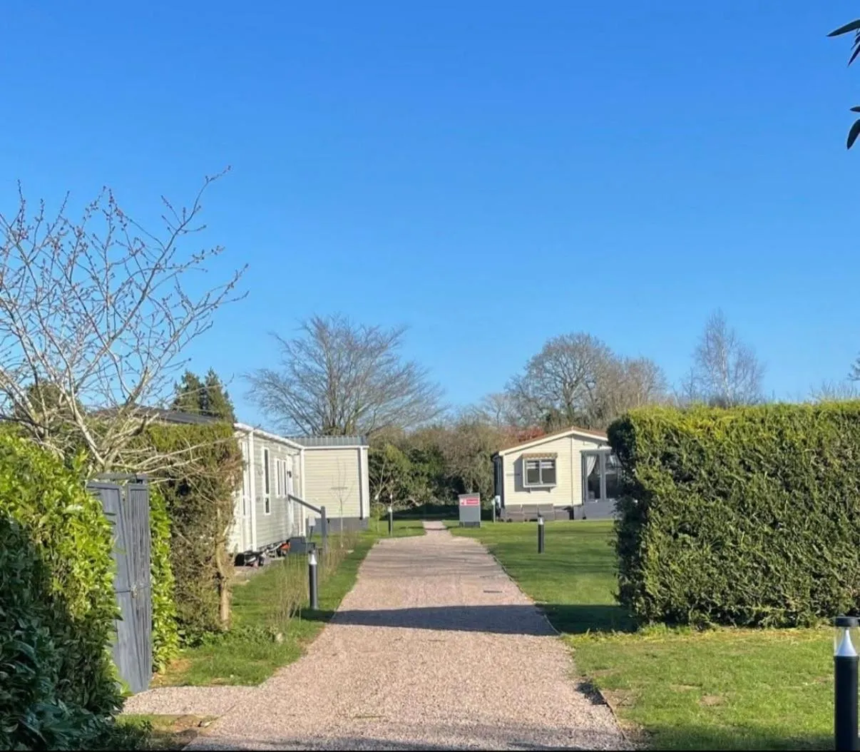 Garden view in The Old Inn Retreat