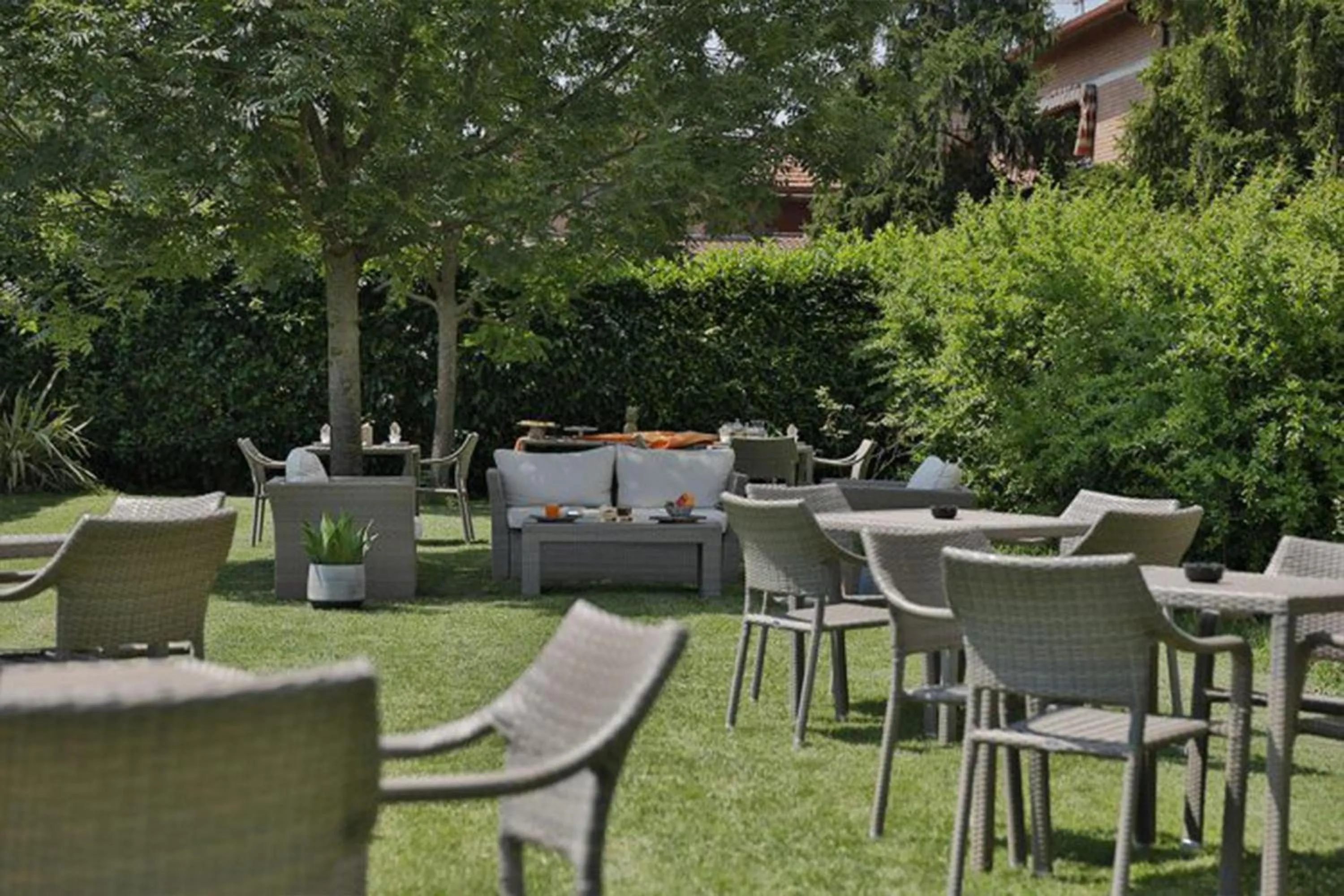 Balcony/Terrace in B&B HOTEL Remilia