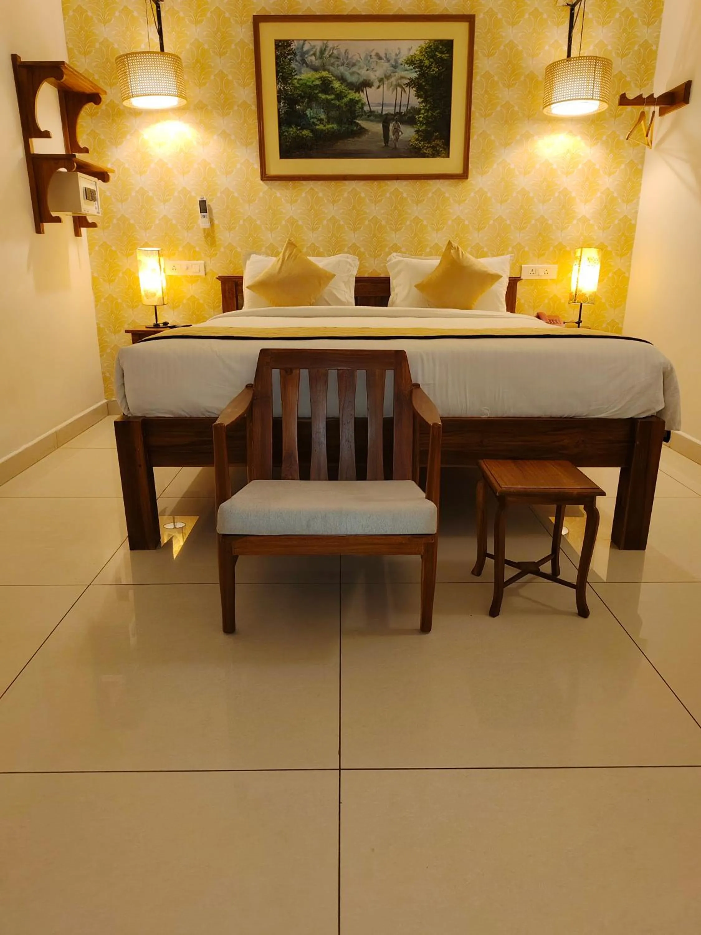 Bedroom in Hotel Aura by Woco Stays