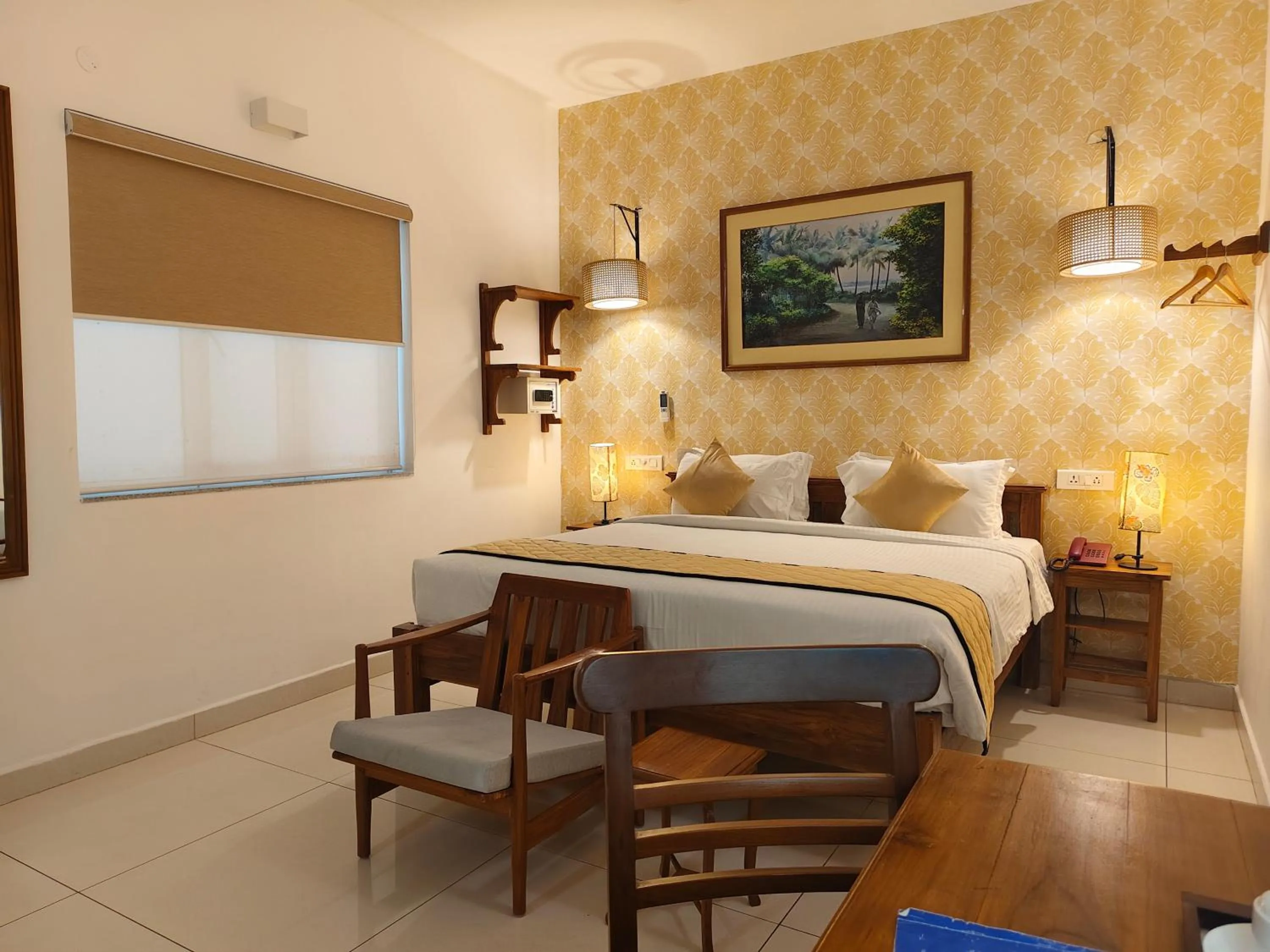 Bedroom, Bed in Hotel Aura by Woco Stays