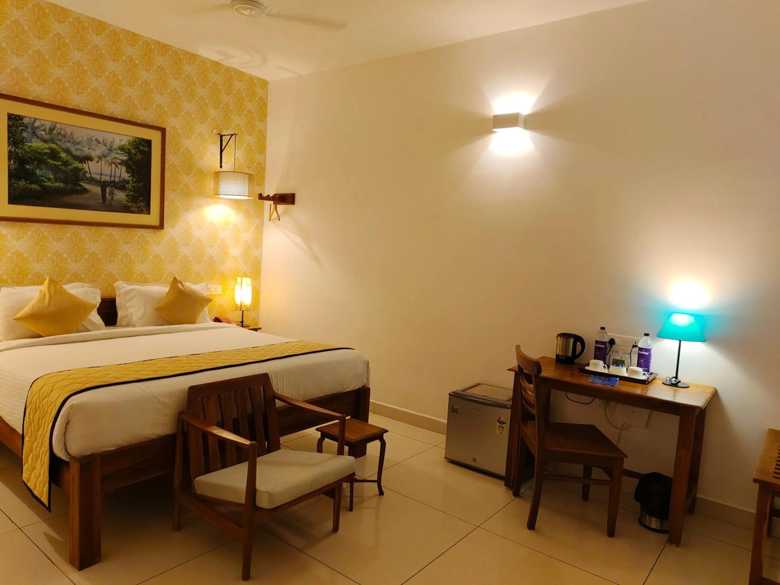 Bedroom, Bed in Hotel Aura by Woco Stays