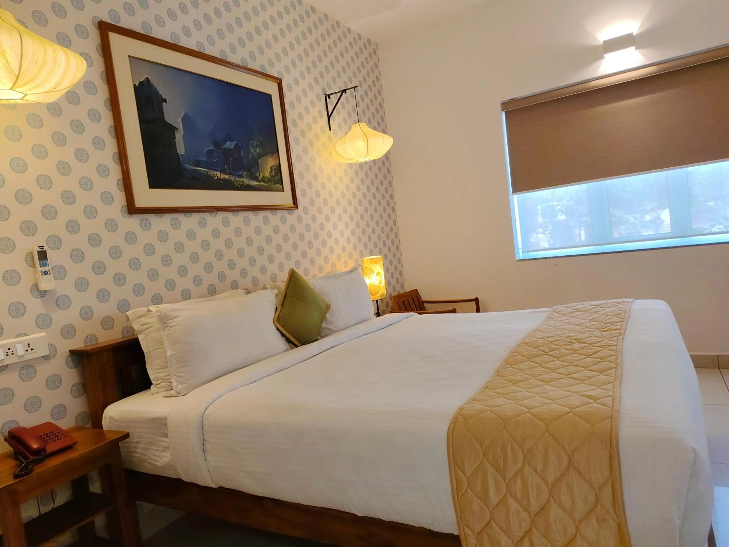 Bedroom, Bed in Hotel Aura by Woco Stays