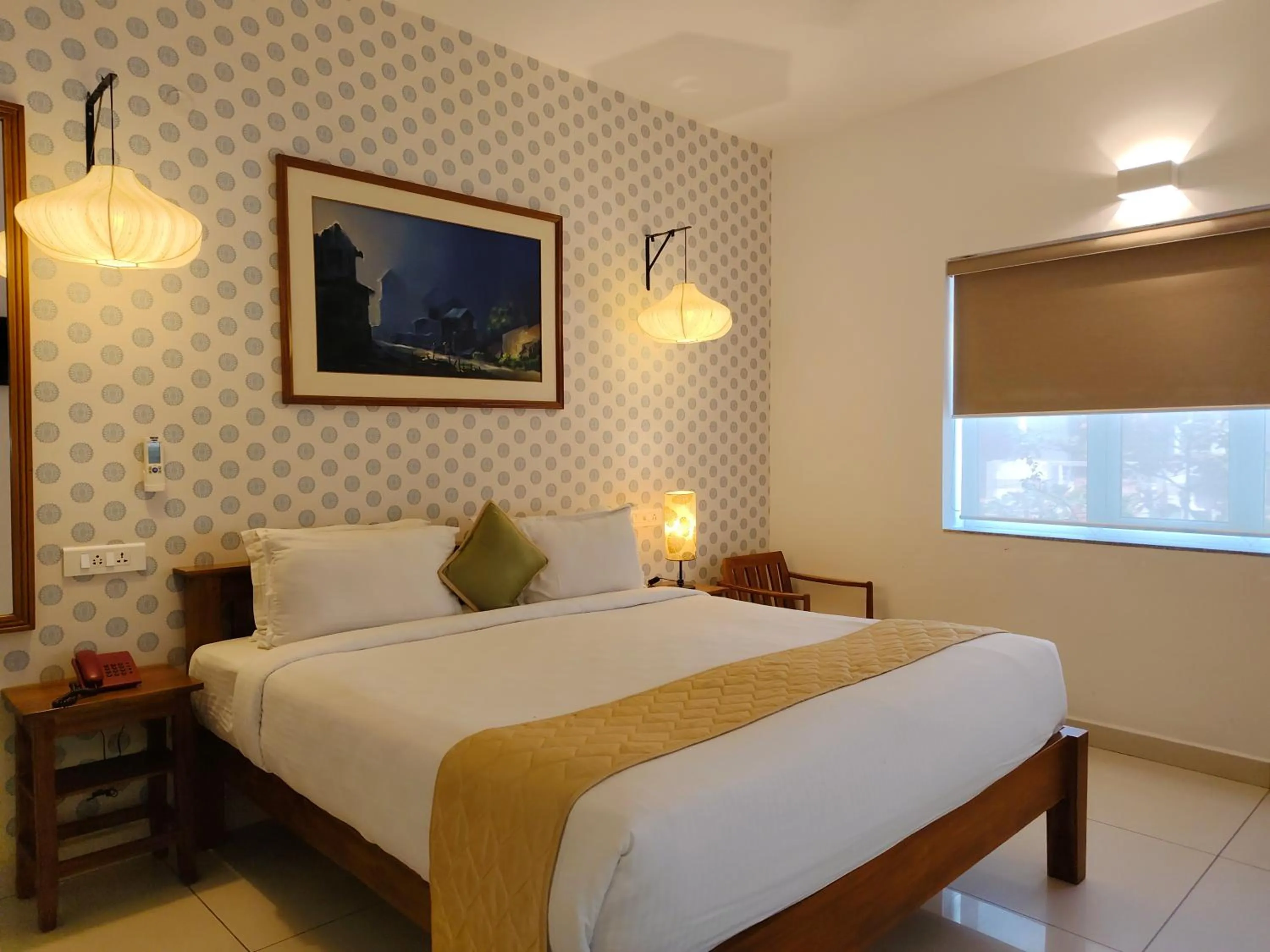 Bedroom, Bed in Hotel Aura by Woco Stays