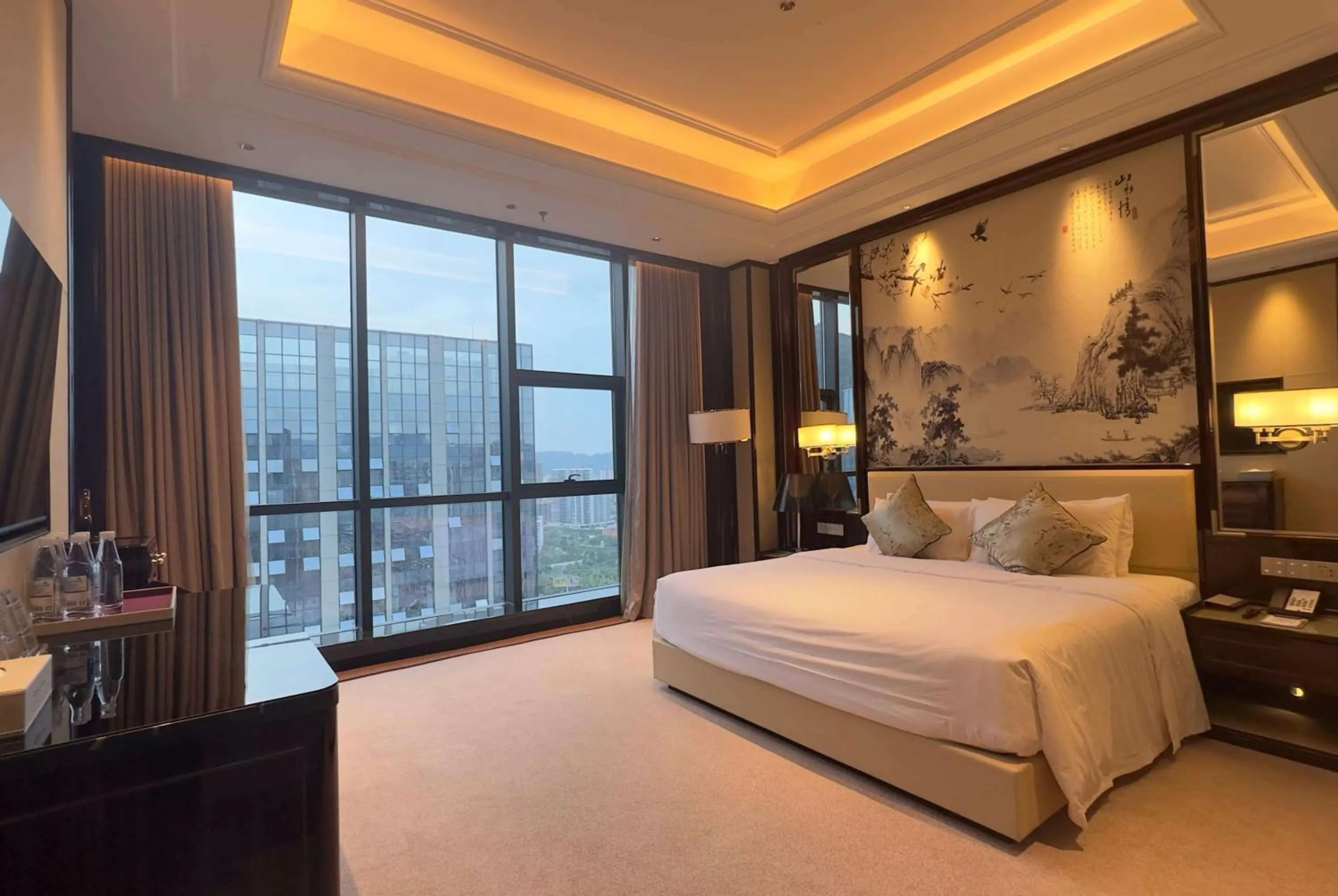 Photo of the whole room in Wyndham Grand Tongren Downtown Hotel