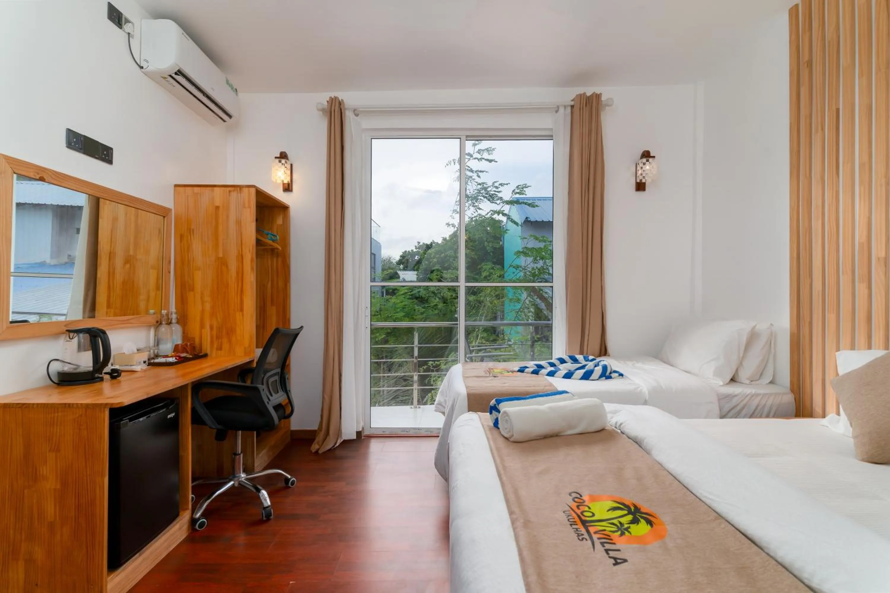 Bed in Coco Ukulhas Villa