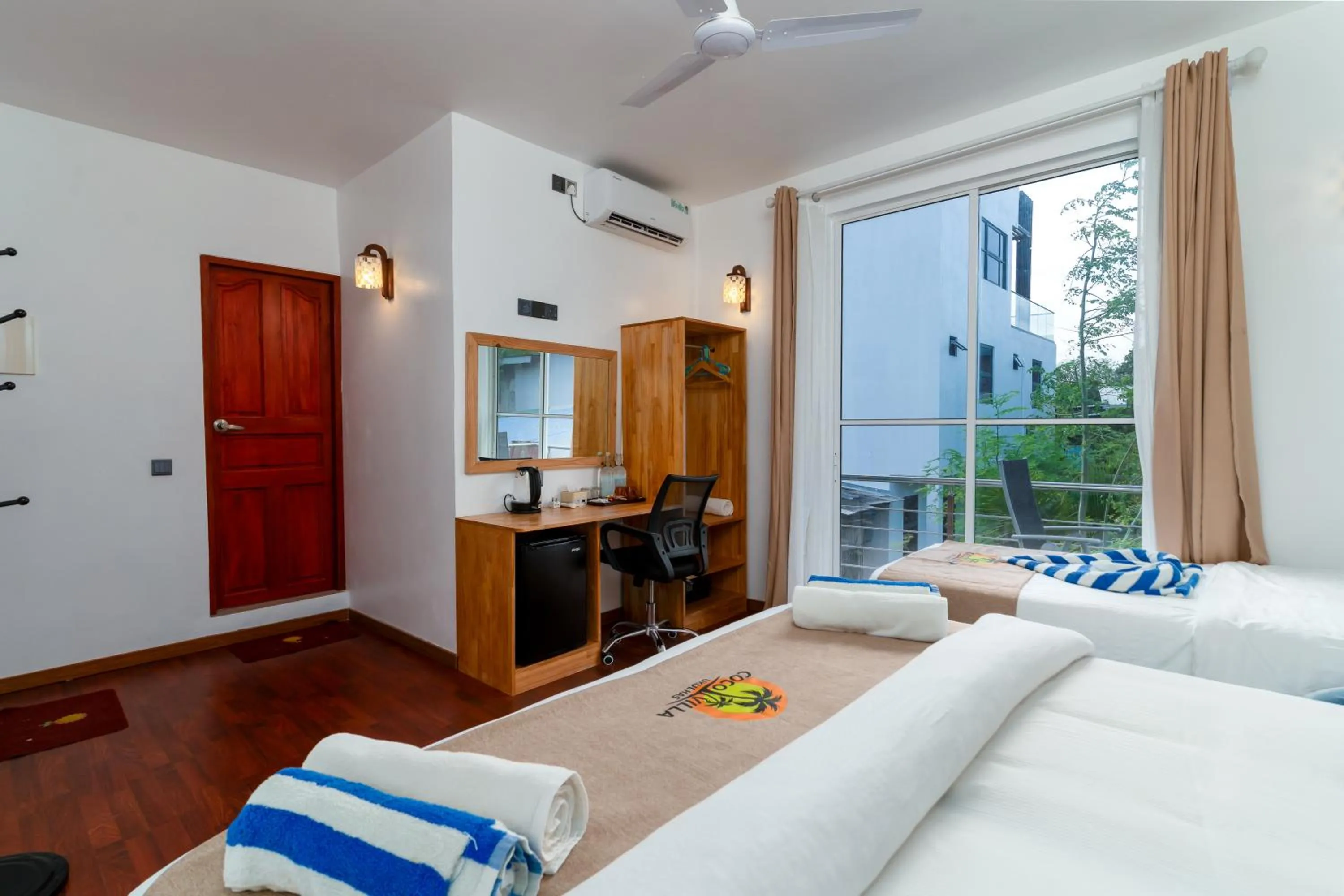 Bed in Coco Ukulhas Villa