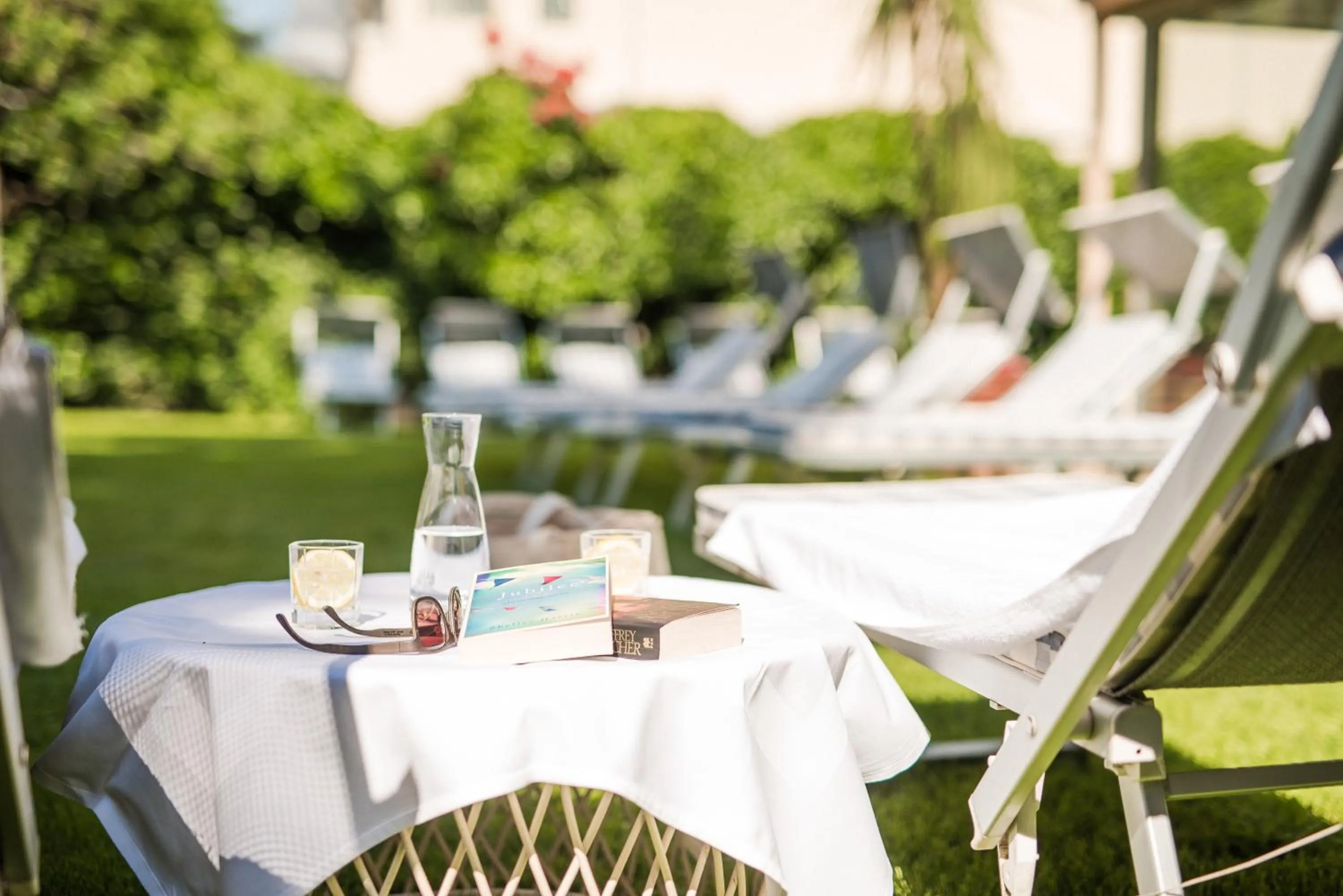 Garden in Hotel Adria