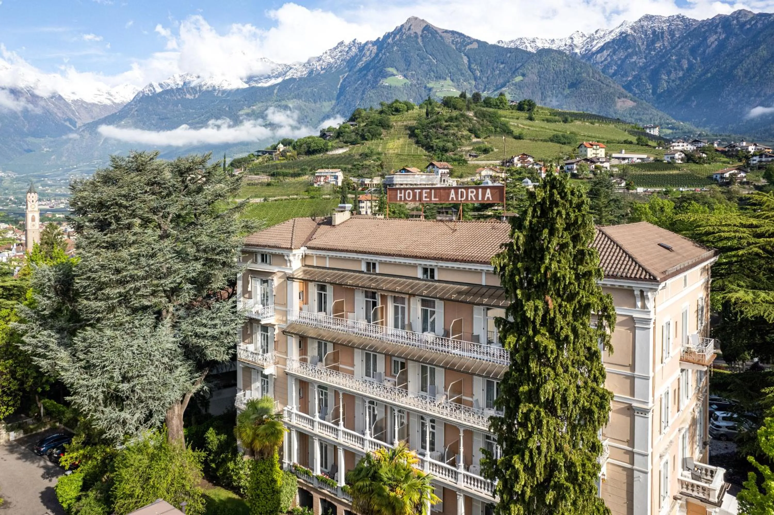 Property building in Hotel Adria