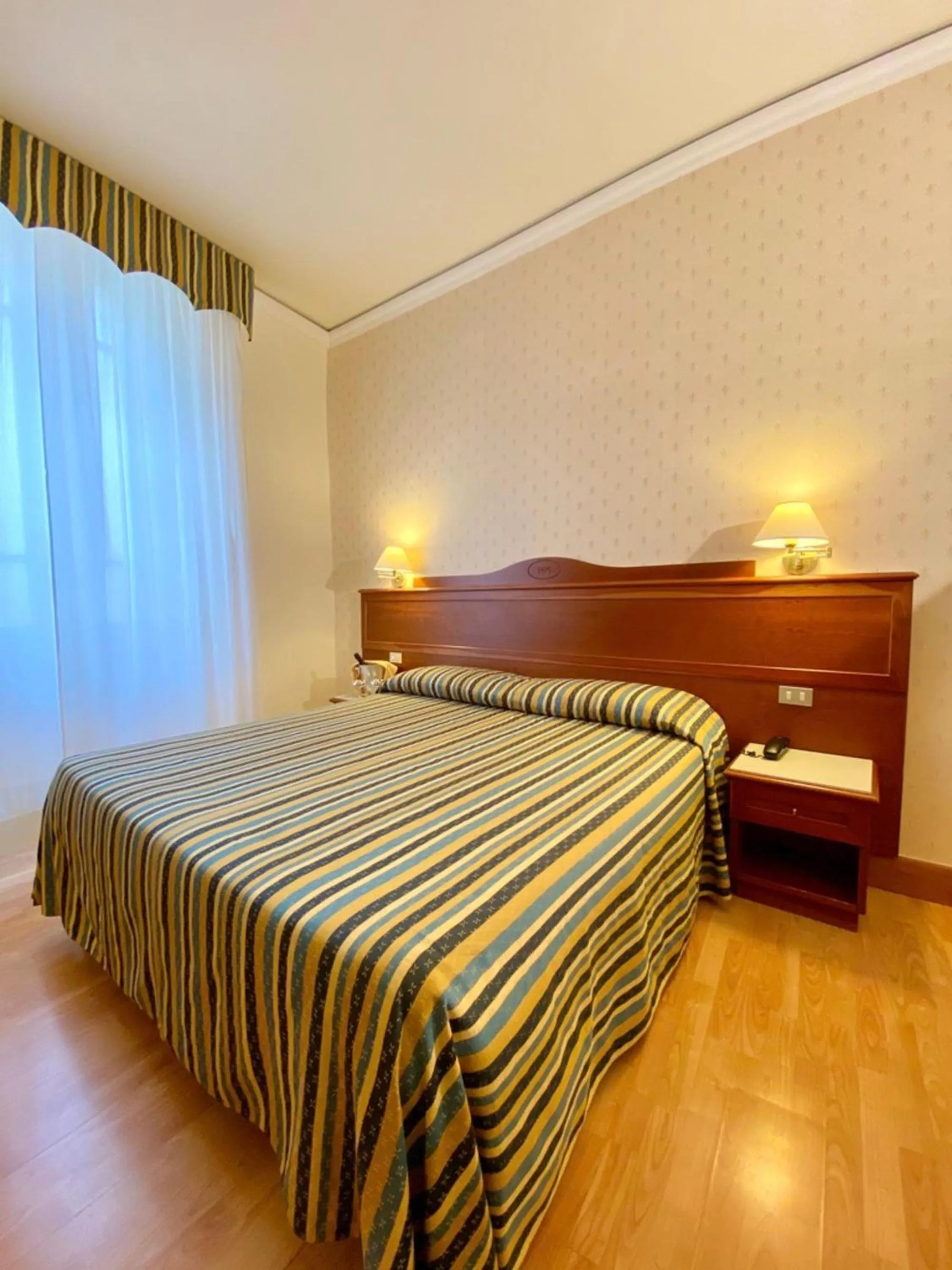 Bed in Hotel Martelli