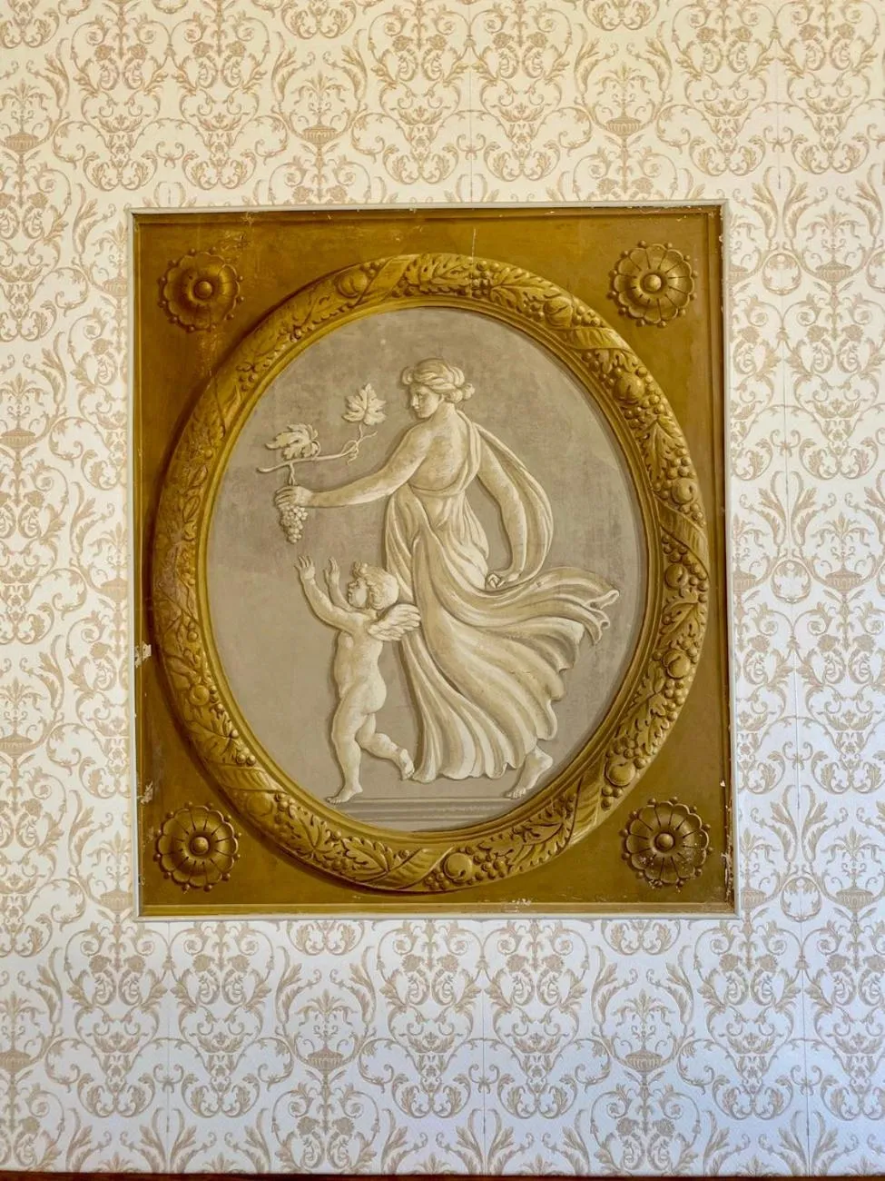 Decorative detail in Hotel Martelli