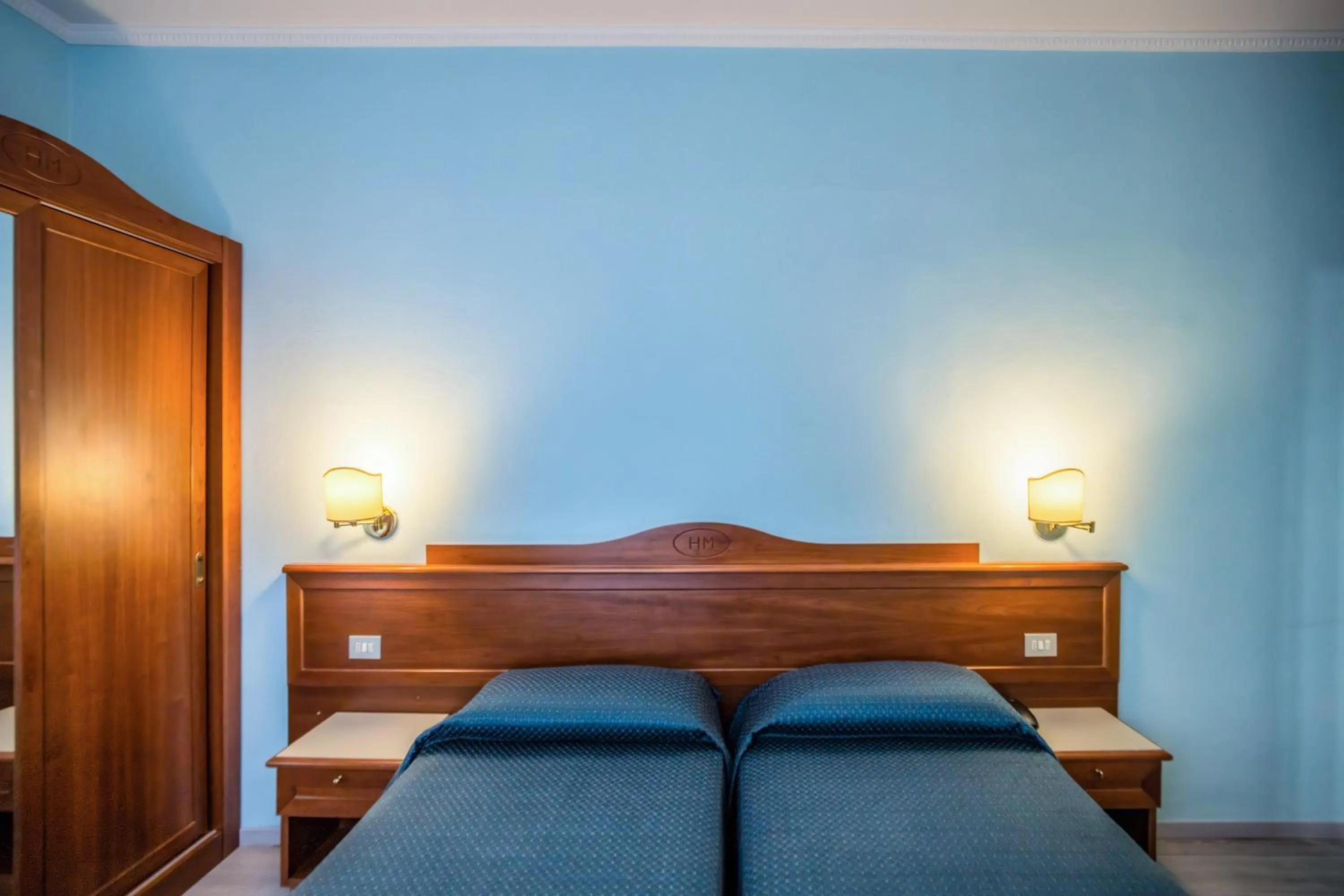 Bedroom, Bed in Hotel Martelli