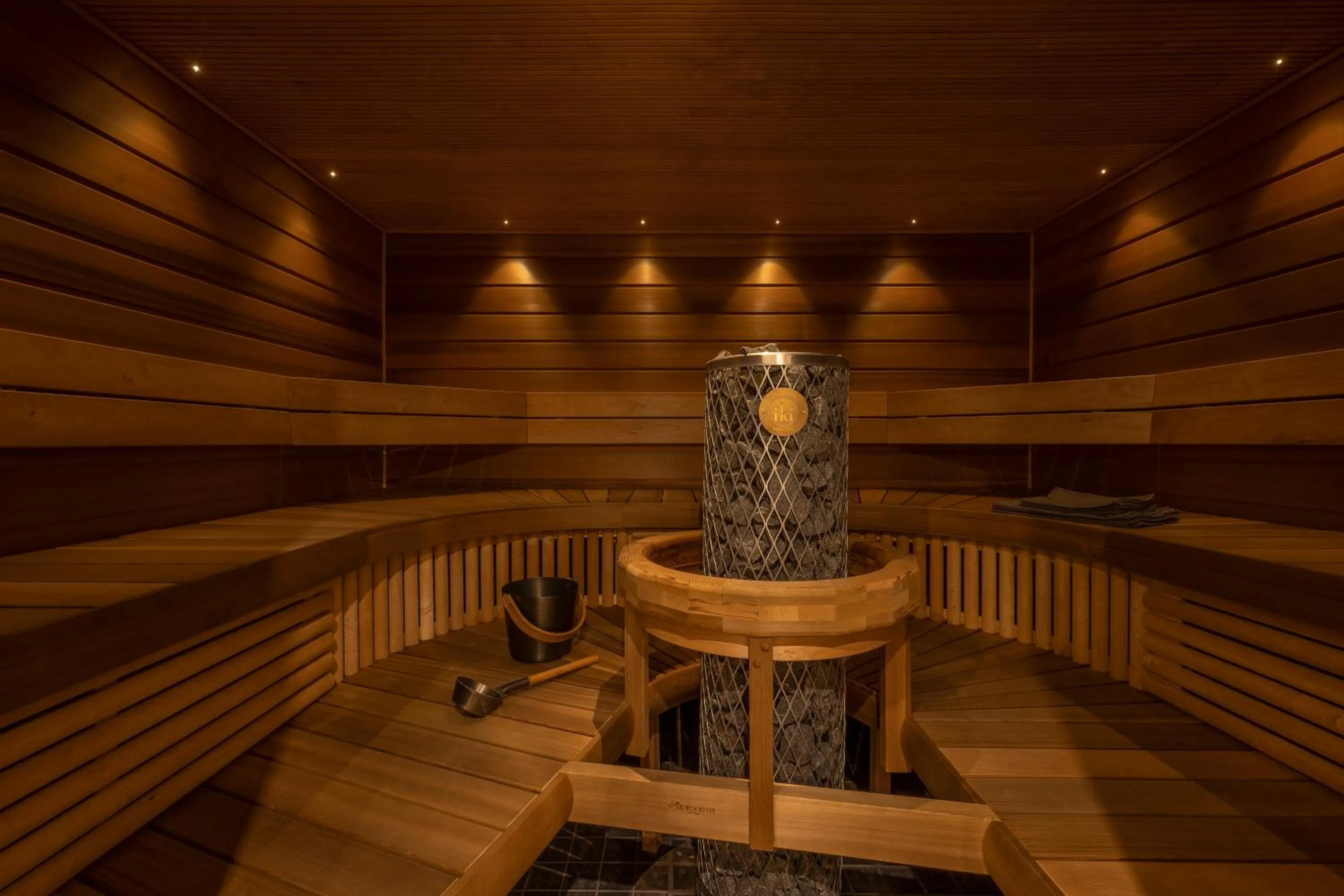 Sauna in Spa Hotel Runni Iisalmi