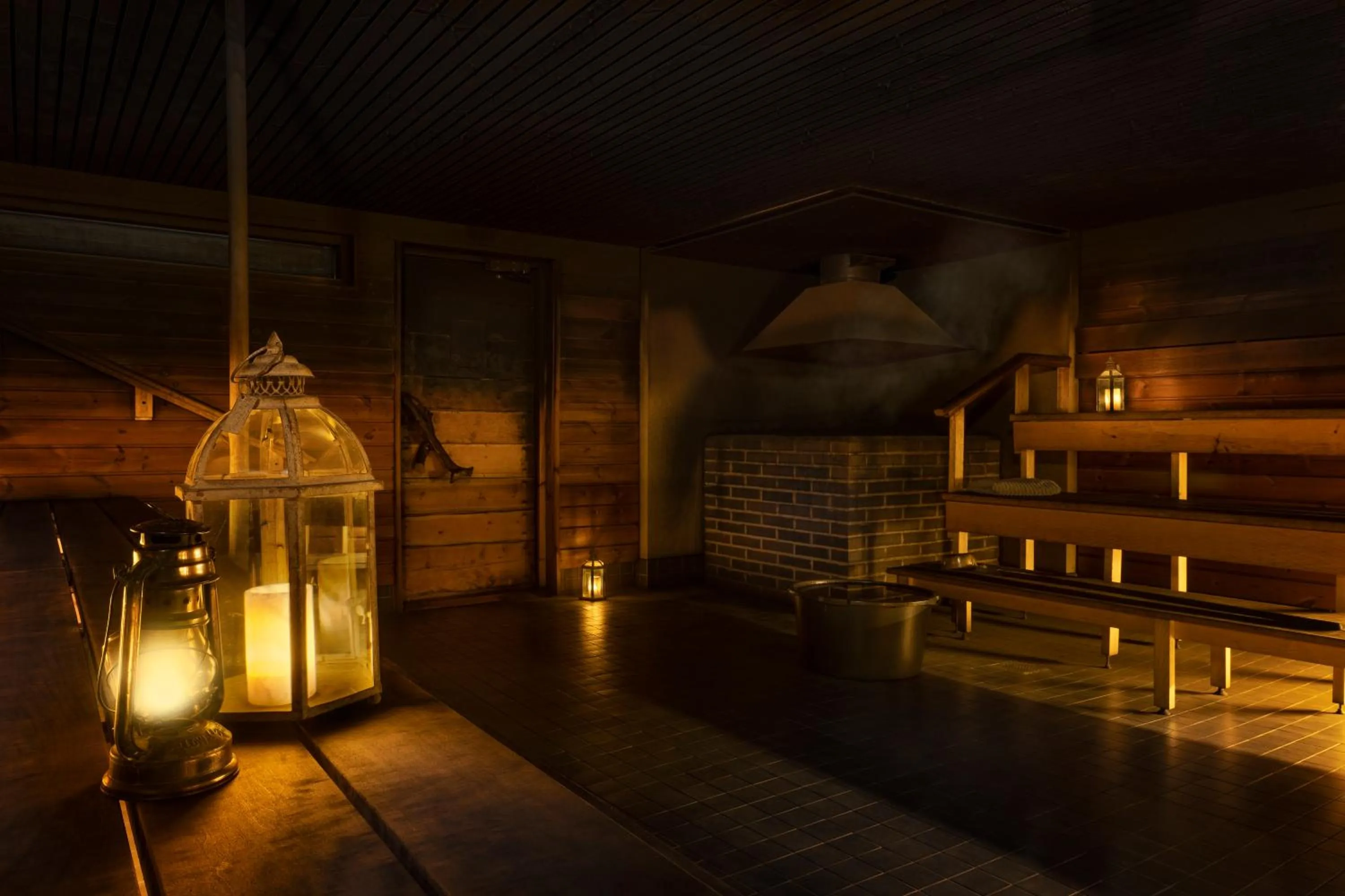 Sauna in Spa Hotel Runni Iisalmi