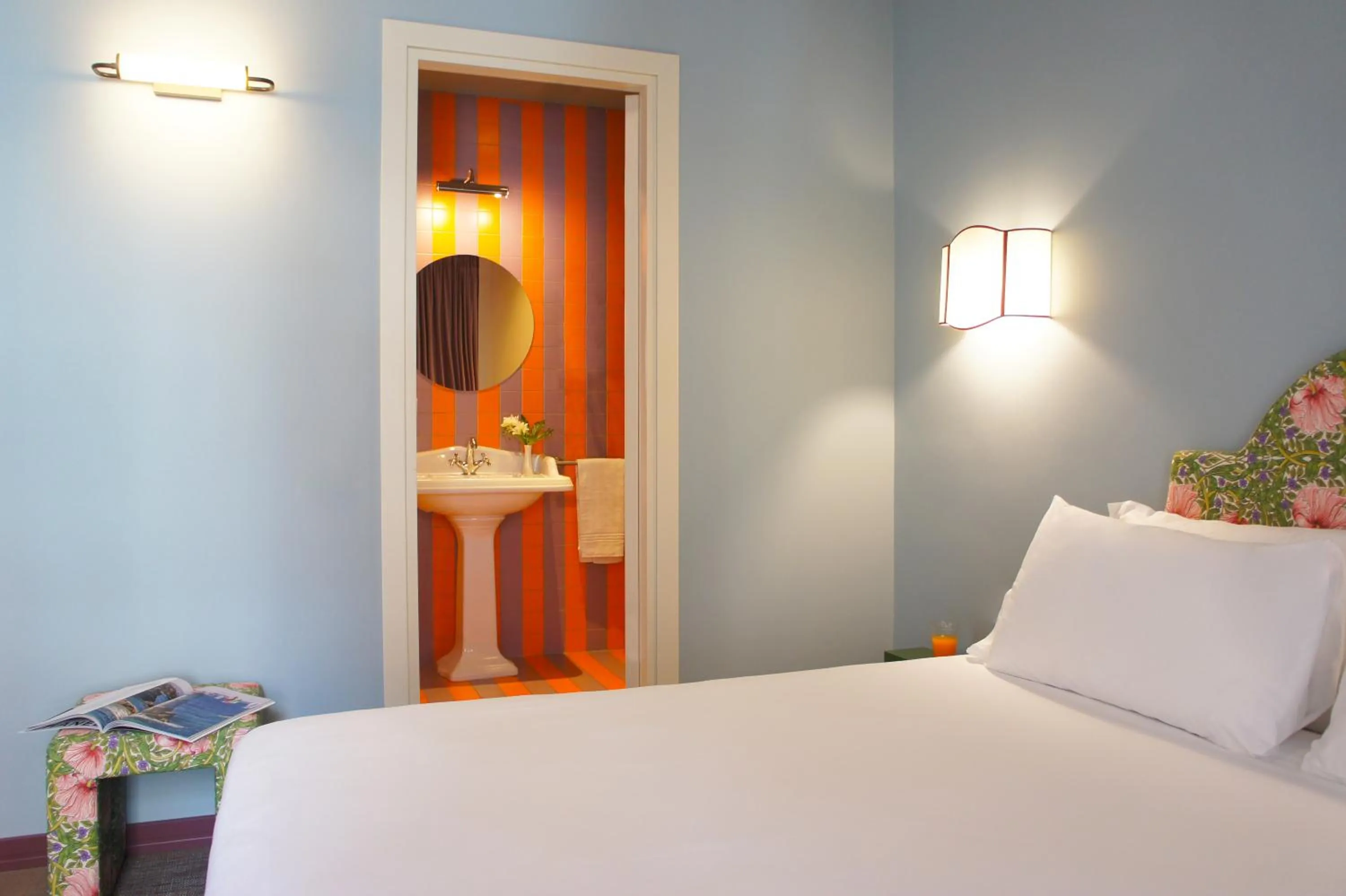 Bed in Hotel Cortina