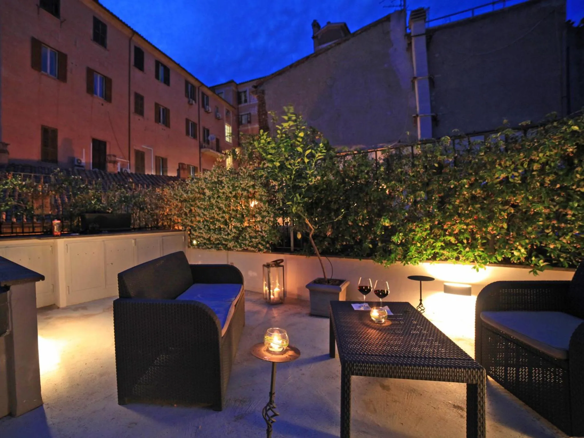 Balcony/Terrace in Nostromondo Ciancaleoni Palace
