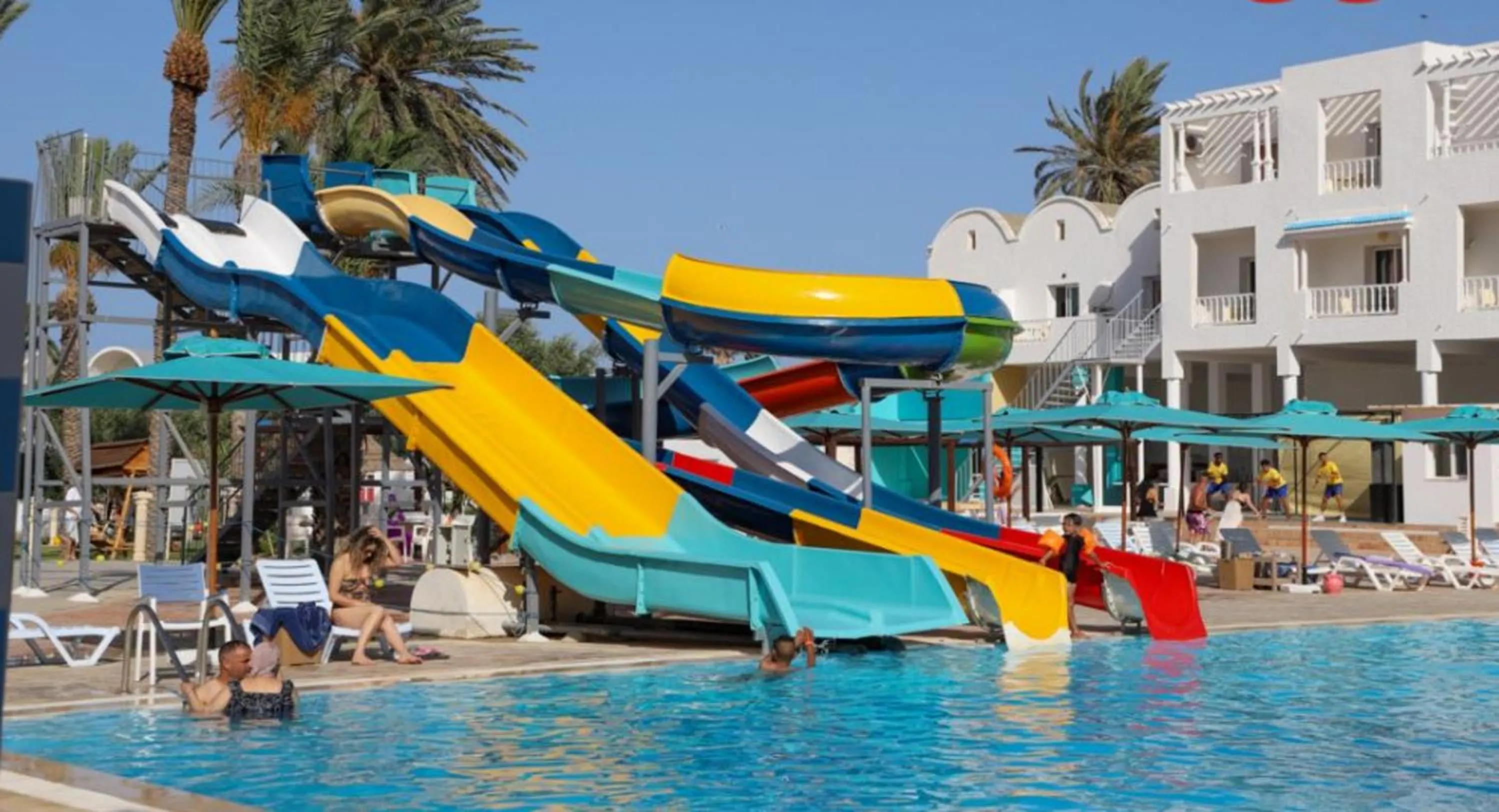 Pool view in Hotel Best Beach- Family Only