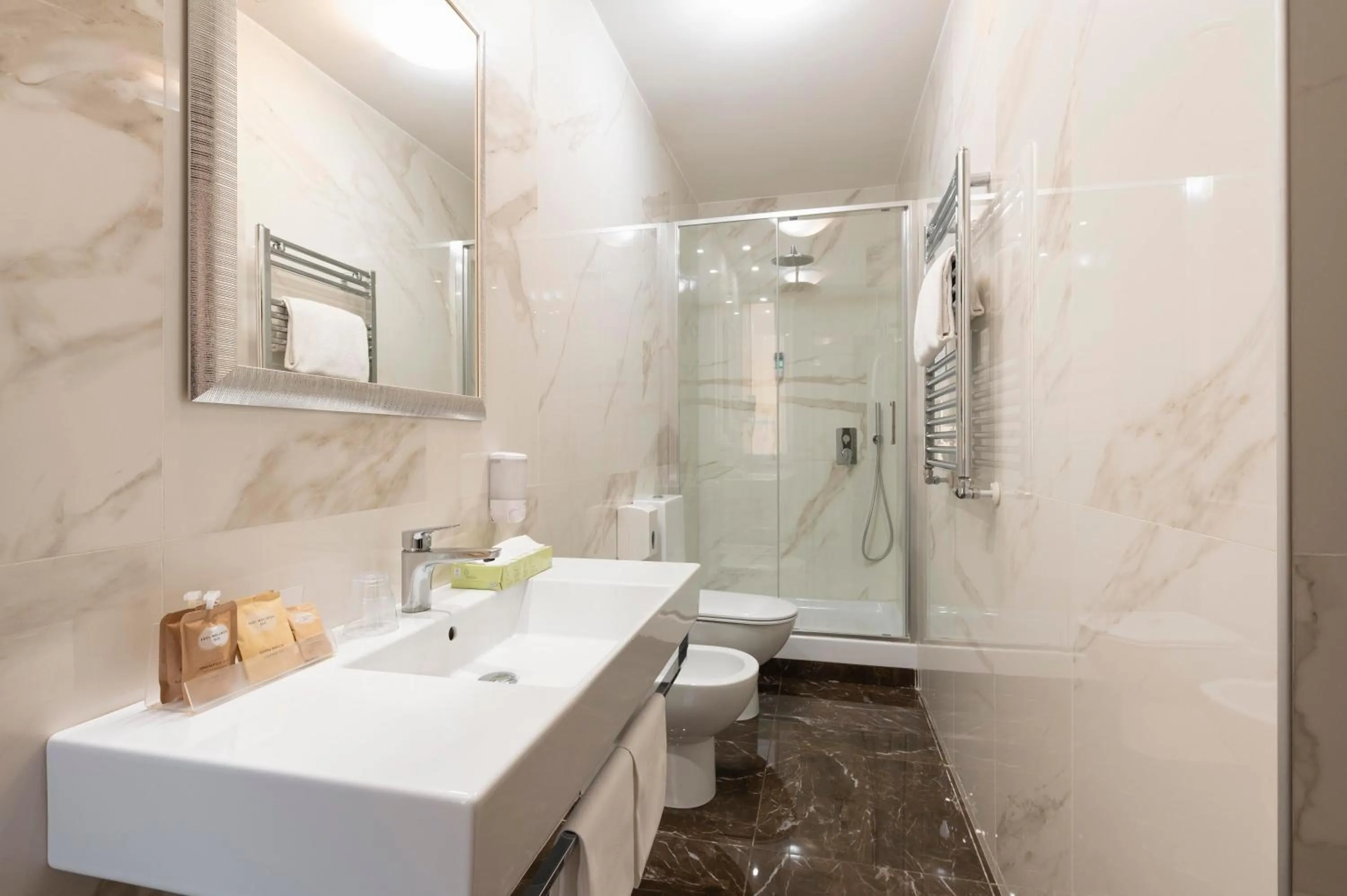 Toilet in Hotel Virgilio