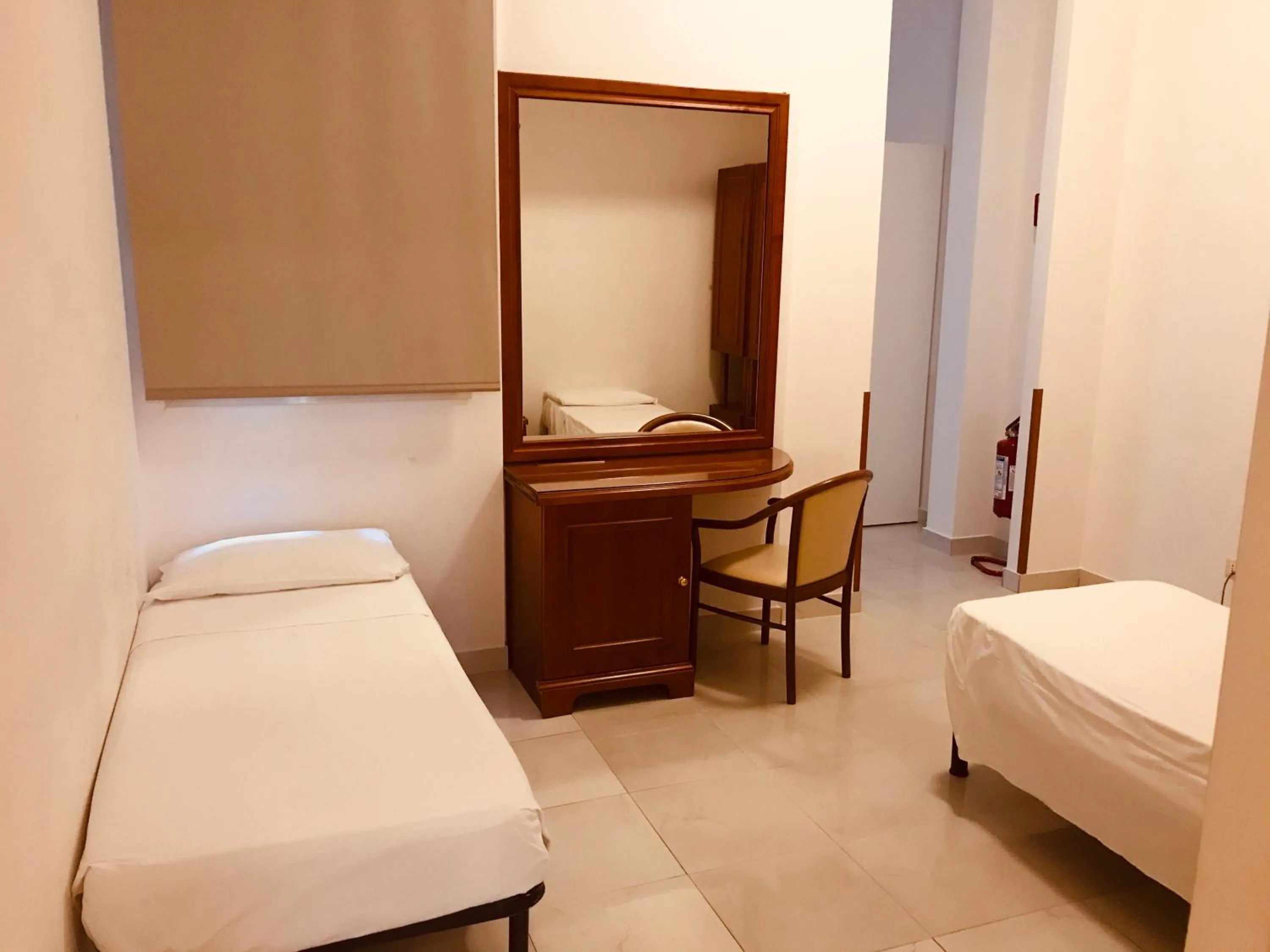 Bed in Hotel Virgilio