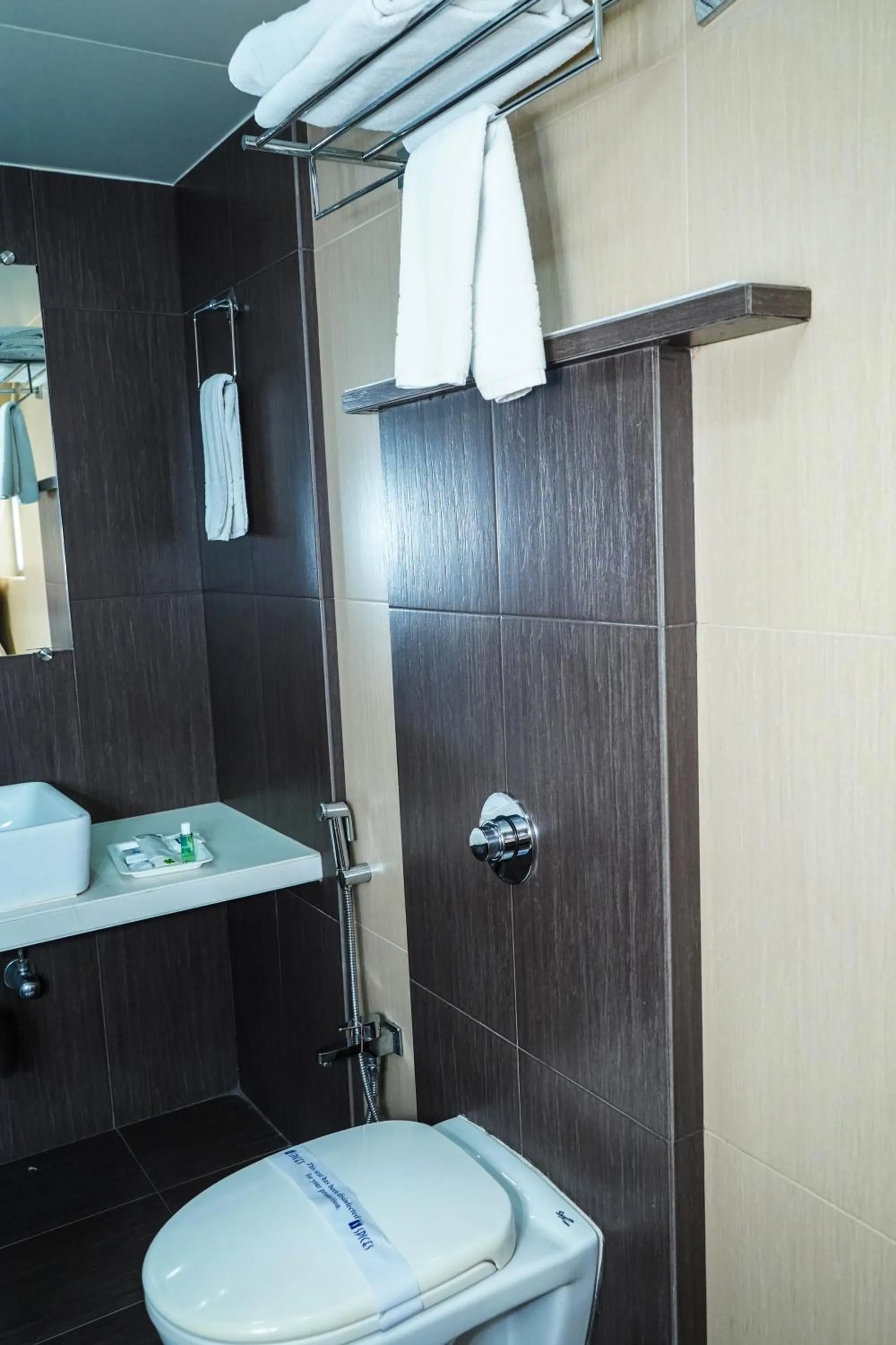 Bathroom in Hotel Spices Navi Mumbai