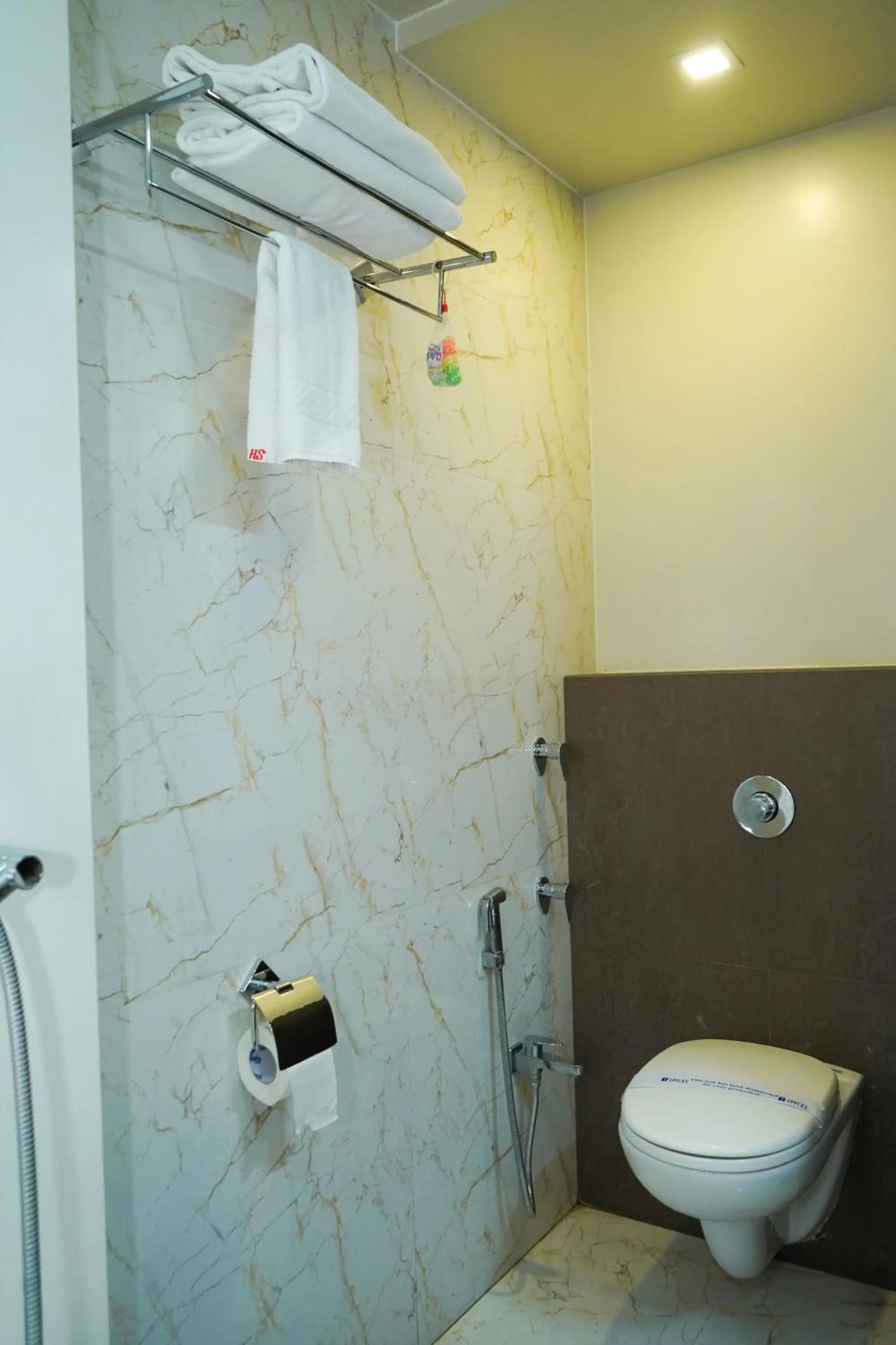 Bathroom in Hotel Spices Navi Mumbai