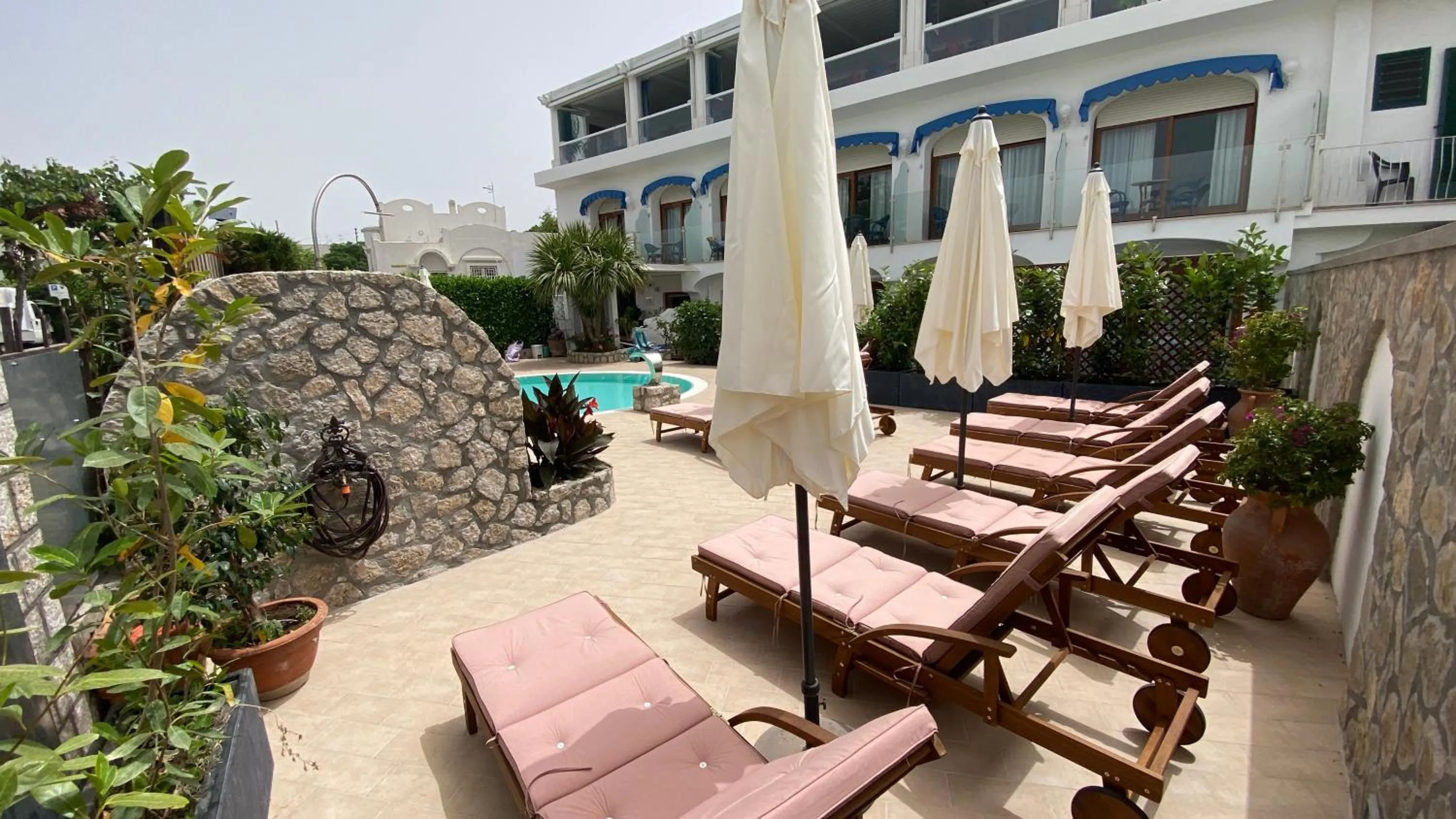 Swimming pool in Bougainville Luxury Boutique Hotel