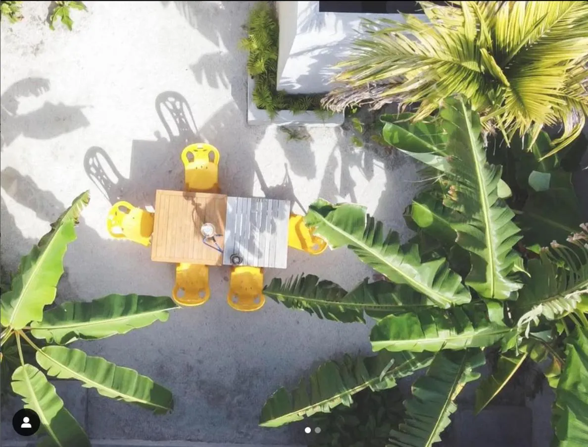 Garden view in Suffix Retreat - Stay, Dive & Explore Fuvahmulah