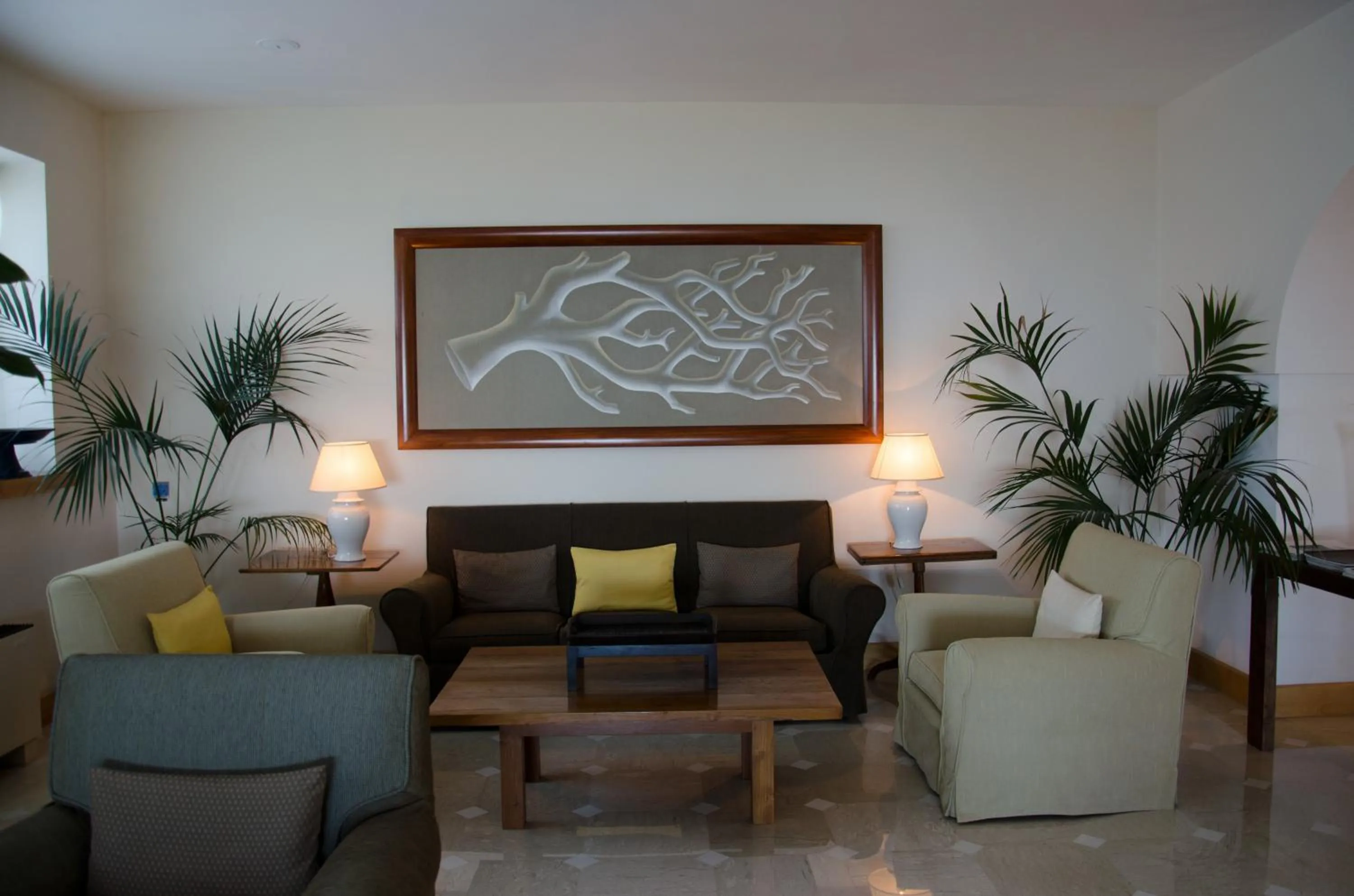 Living room in Grand Hotel Aminta