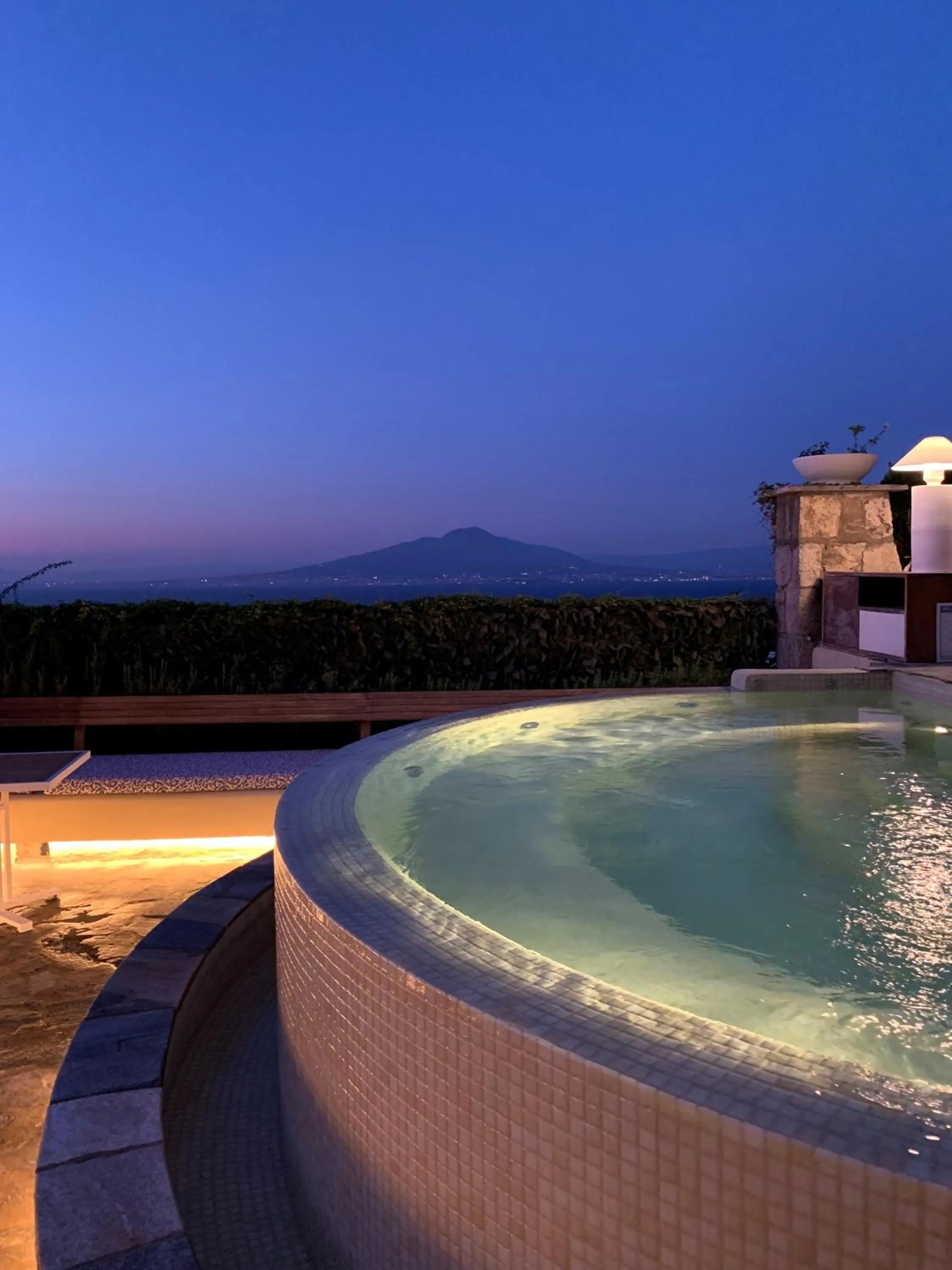 Steam room in Grand Hotel Aminta